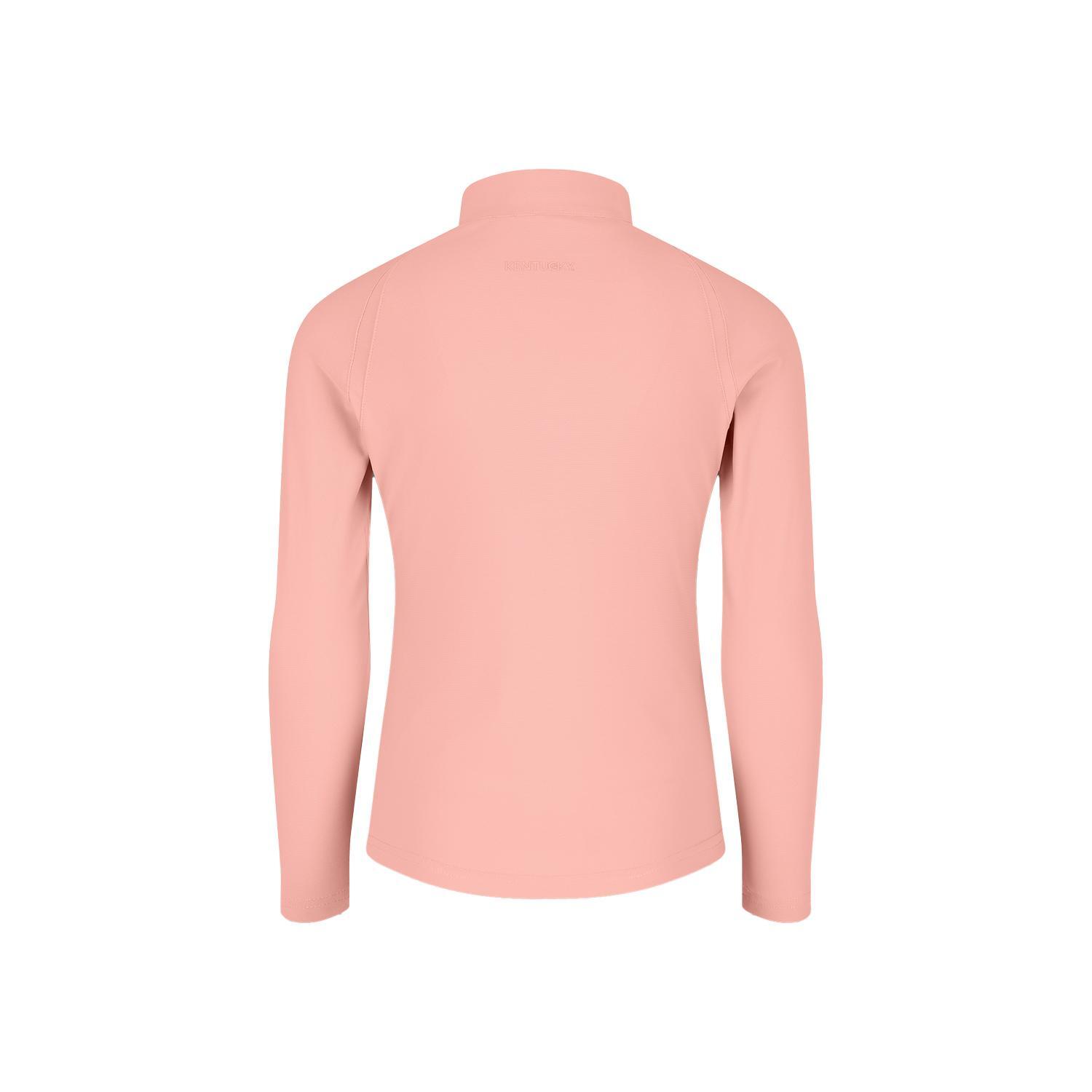 Dziewczęca koszulka polo z długim rękawem do jazdy konnej Kentucky Madrid