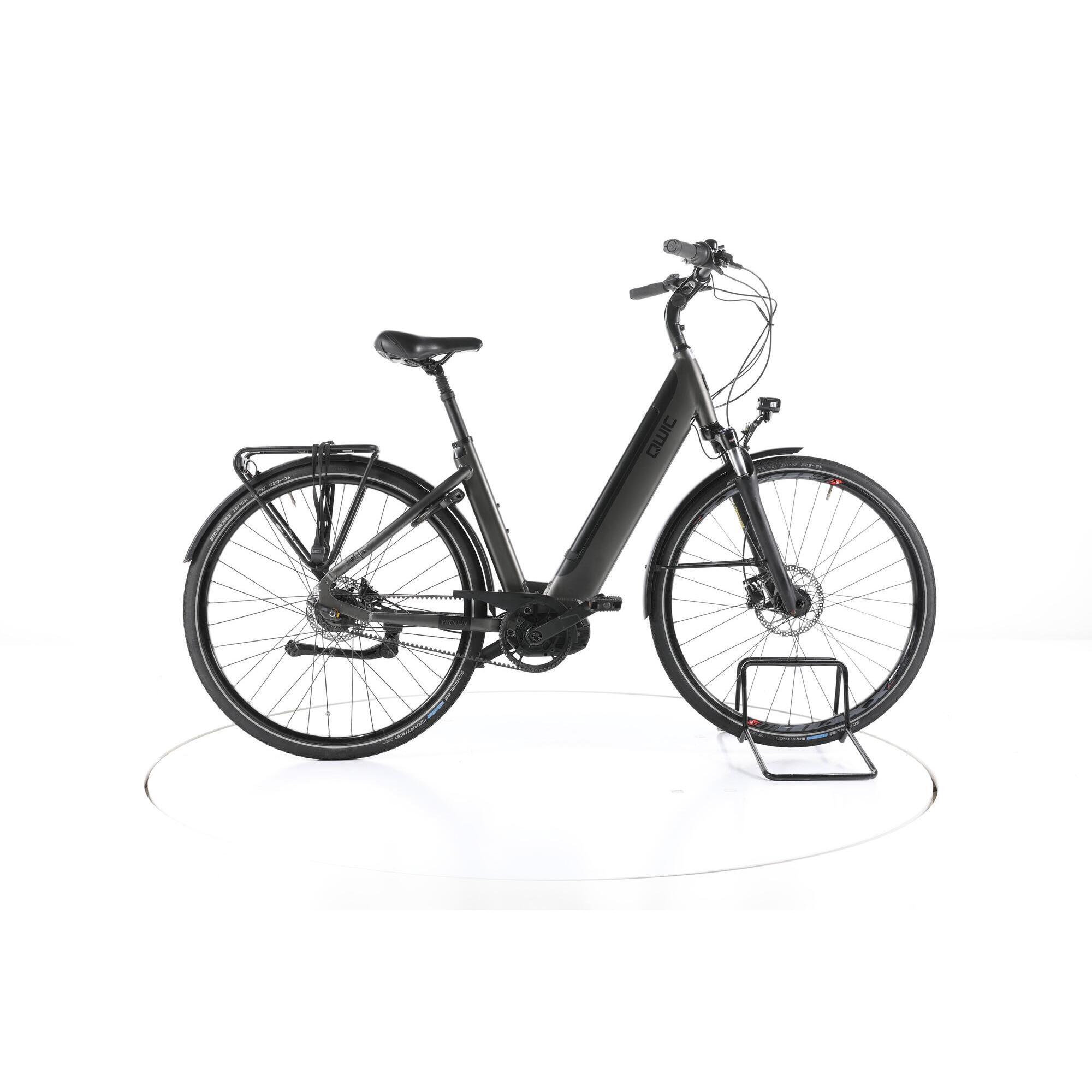 Second Life - QWIC Premium iMN7+ City E-Bike Niska rama - Bardzo dobry stan