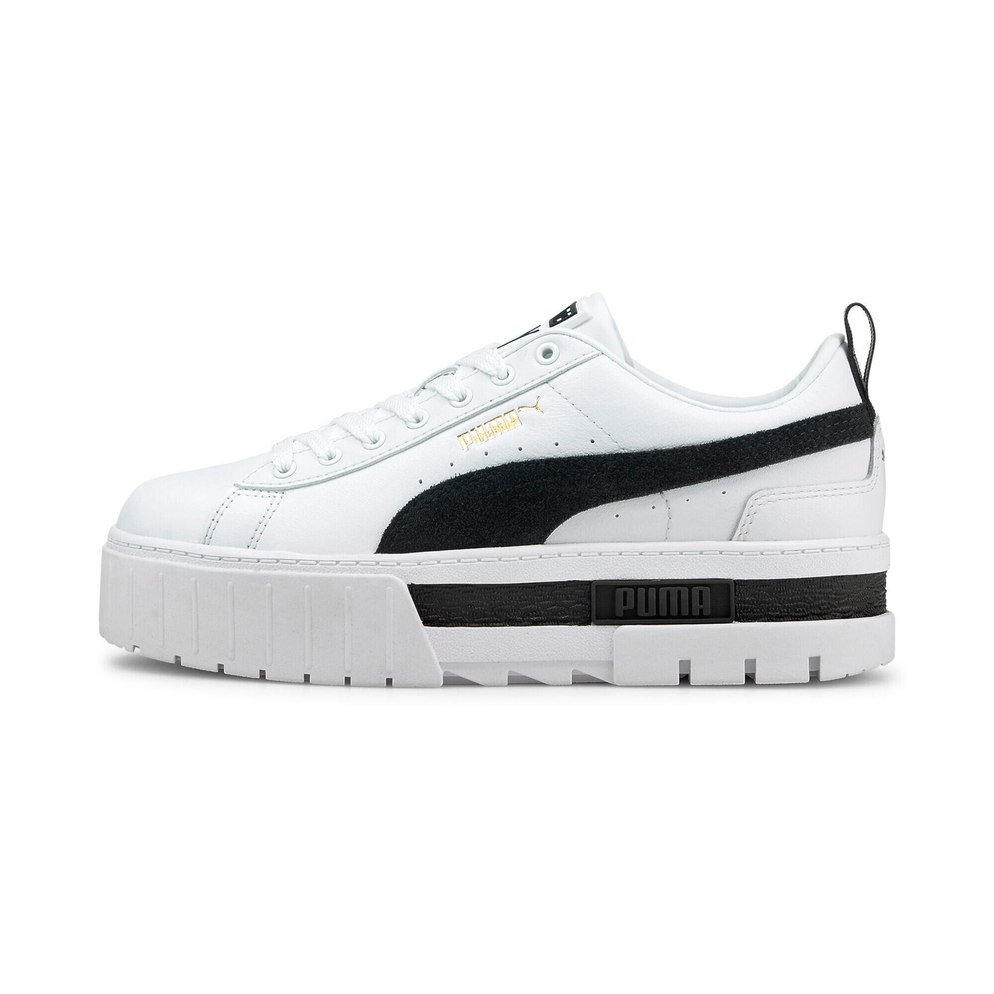 Baskets Femme MAYZE LTH WNS Puma B01 WHITE 381983 Blanc Puma
