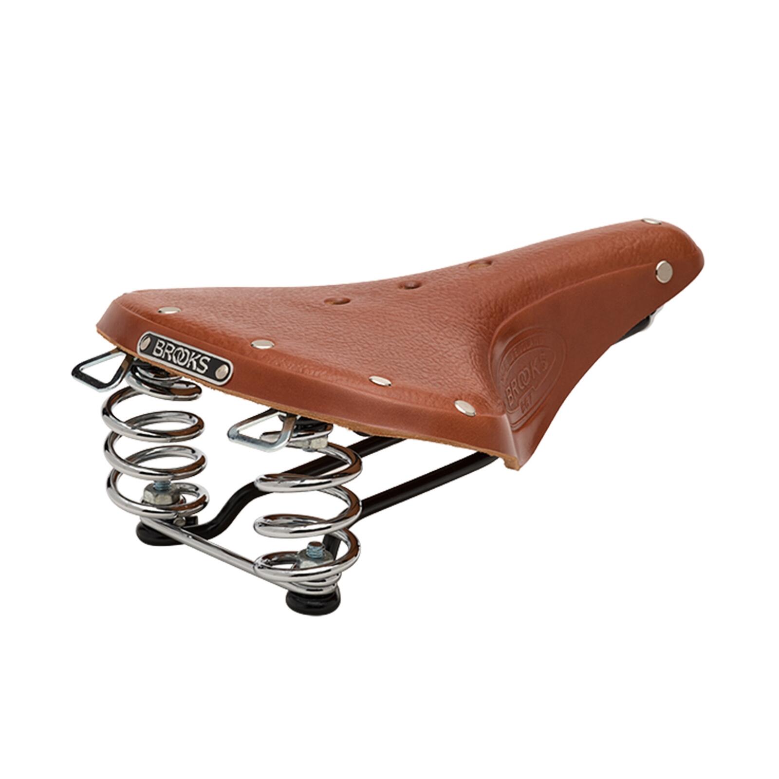 Siodełko Rowerowe B67 Męskie Miodowe