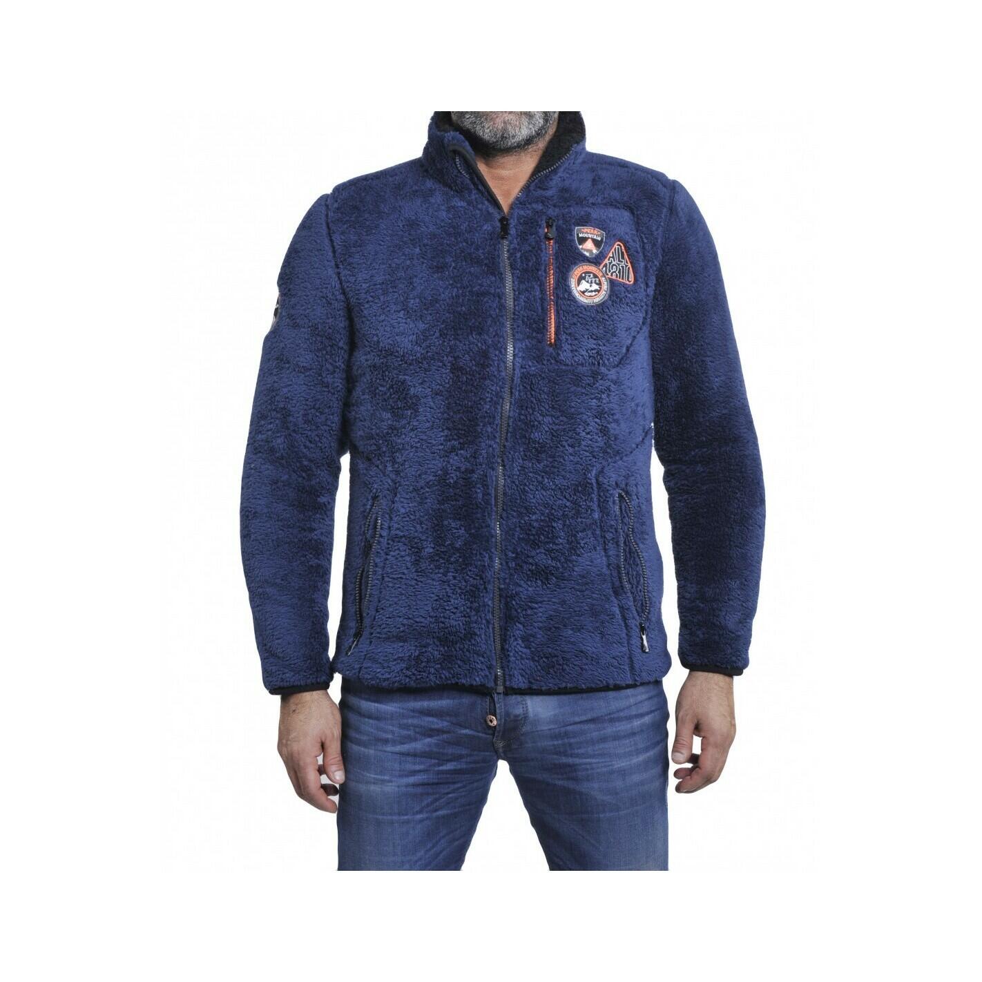 Kurtka polarowa Peak Mountain coral sherpaCavian