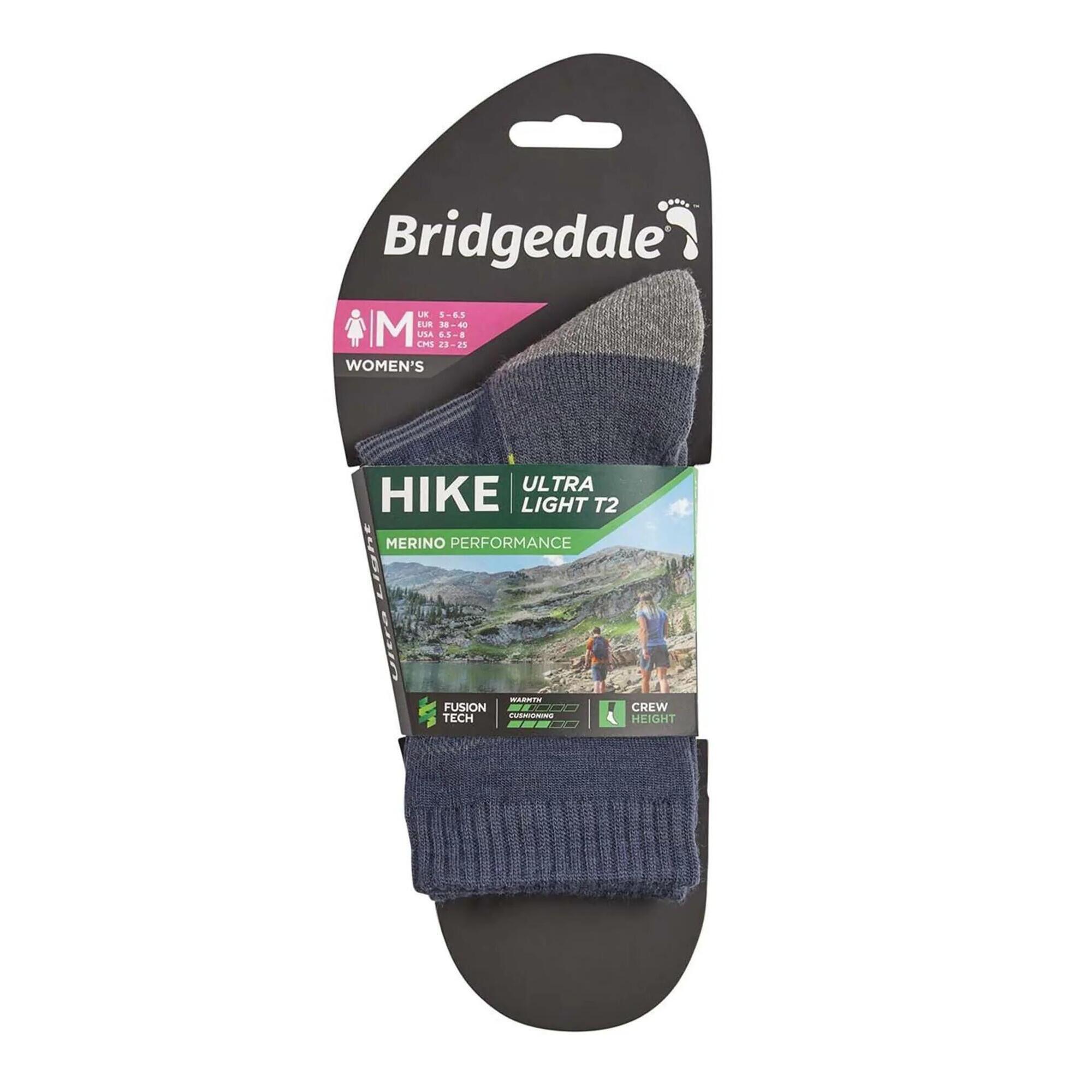Skarpety do trekkungu damskie Bridgedale HIKE UL END BO ORI LD