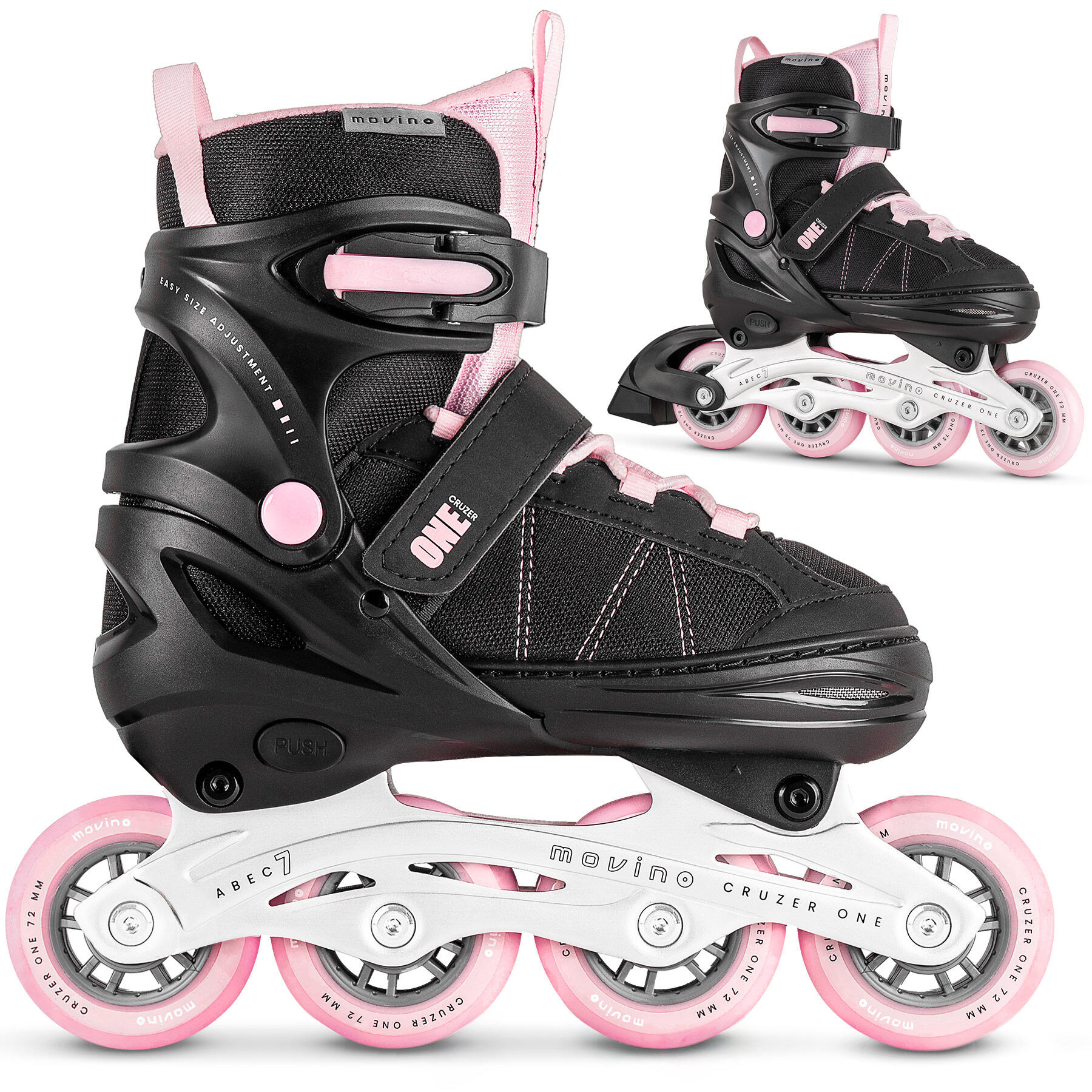 Rolki regulowane fitness dla dzieci Movino Cruzer One UT-P707