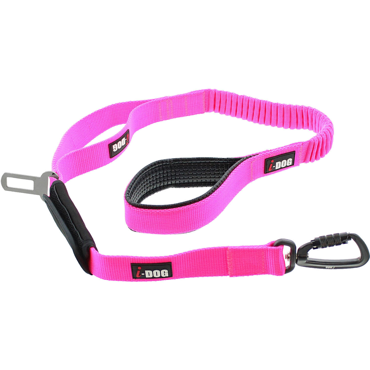 Elastyczna smycz dla psa z pętlą bezpieczeństwa I-DOG Confort Pro Max UPKA
