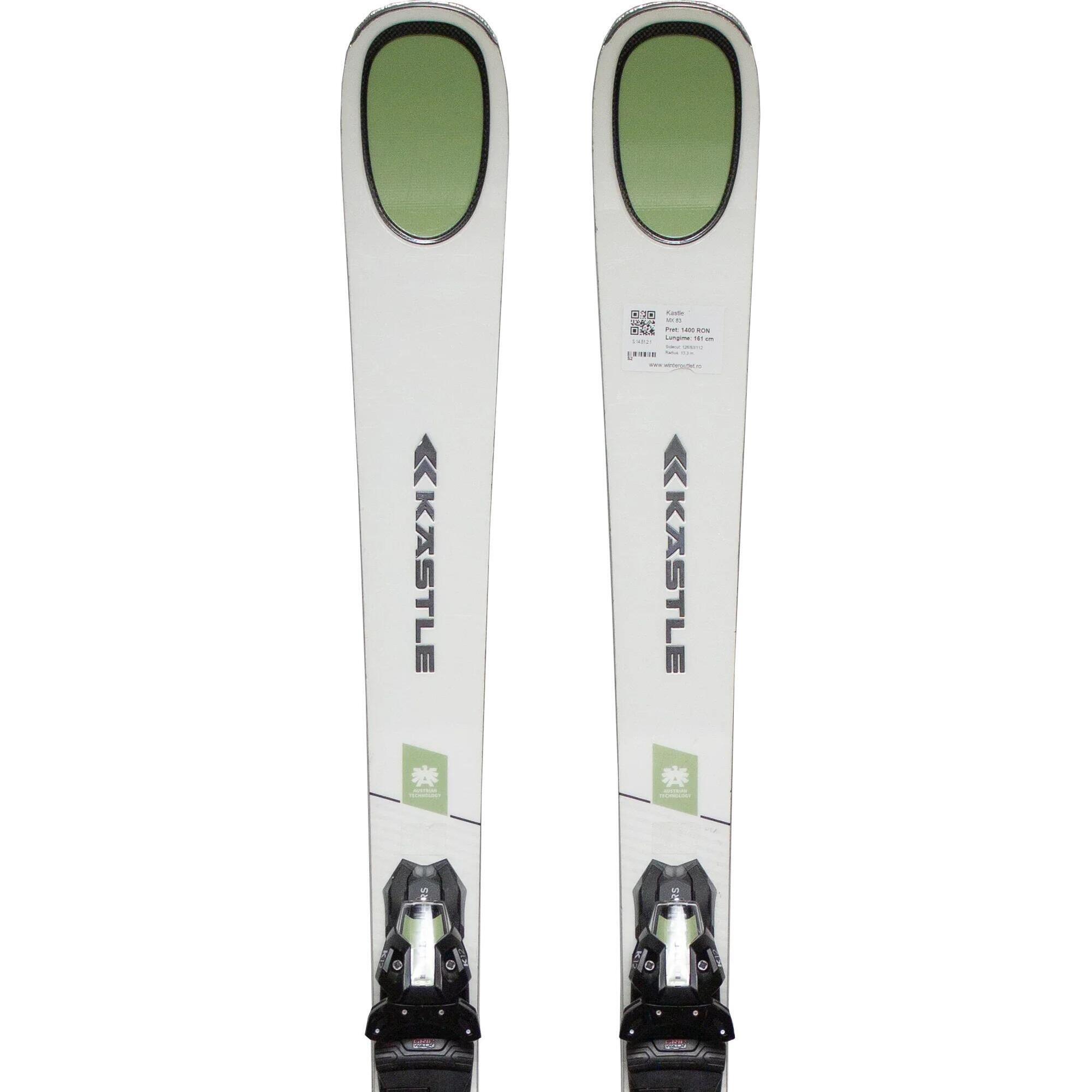 Second Life- Narty KASTLE MX 83, 168 cm- Stan bardzo dobry