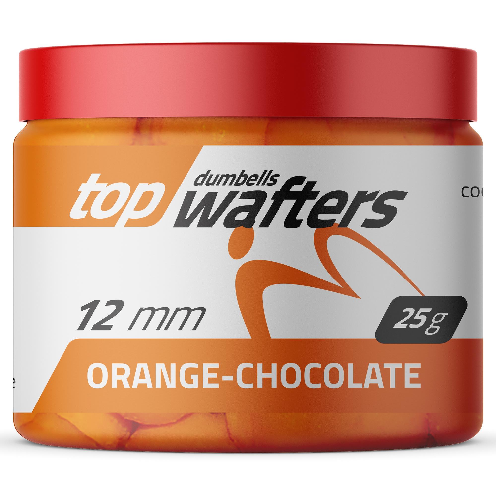 Wafters Matchpro Top Dumbells Orange-Chocolate 12Mm