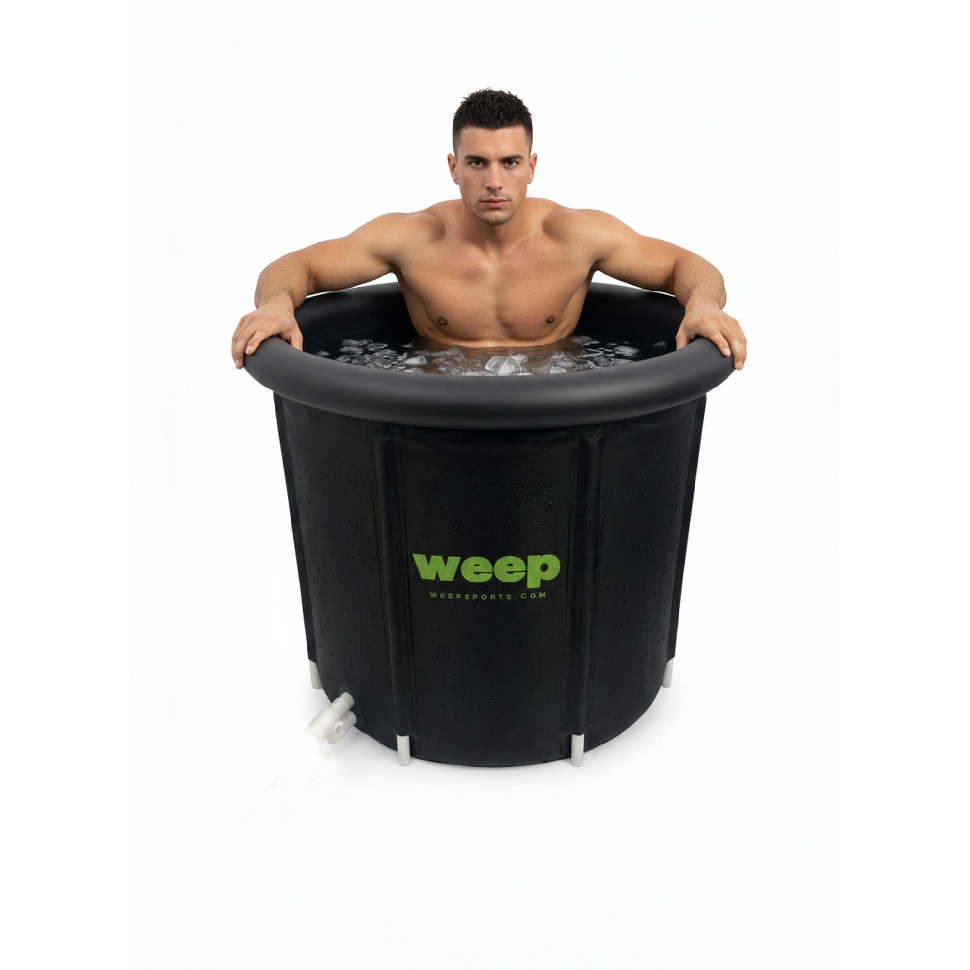 Beczka Do Morsowania Wanna Basen Dmuchany Weep Do Regeneracji 390l 85x80cm