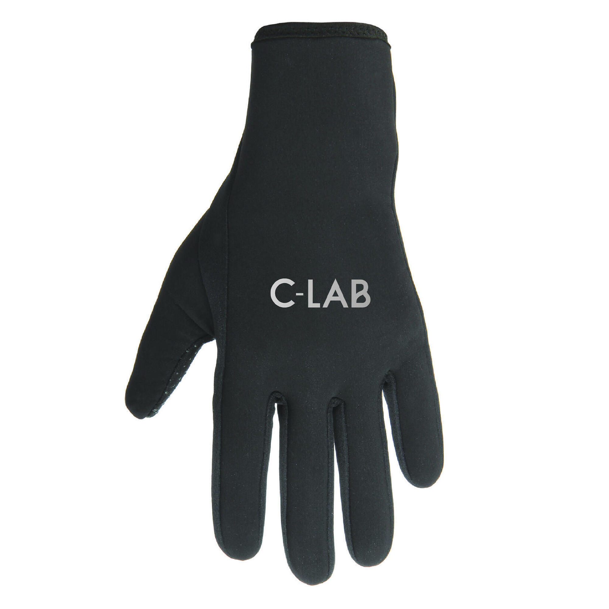 Zimowe rękawiczki rowerowe - Alps - Czarne