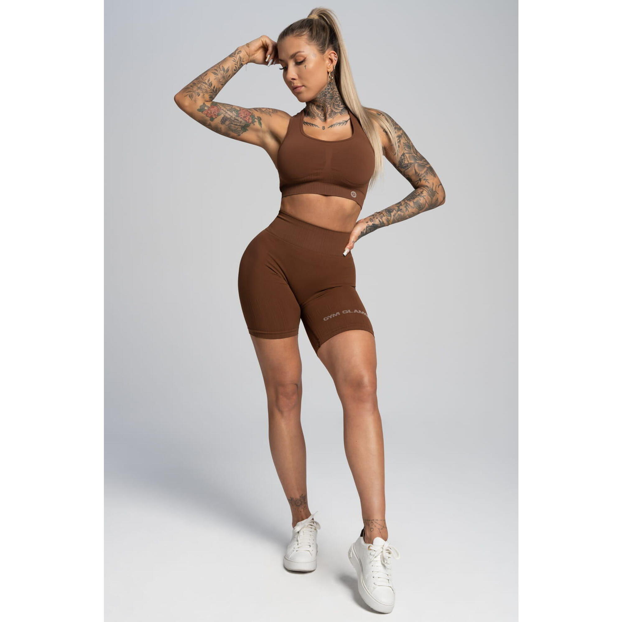 Bikery fitness damskie Gym Glamour push up