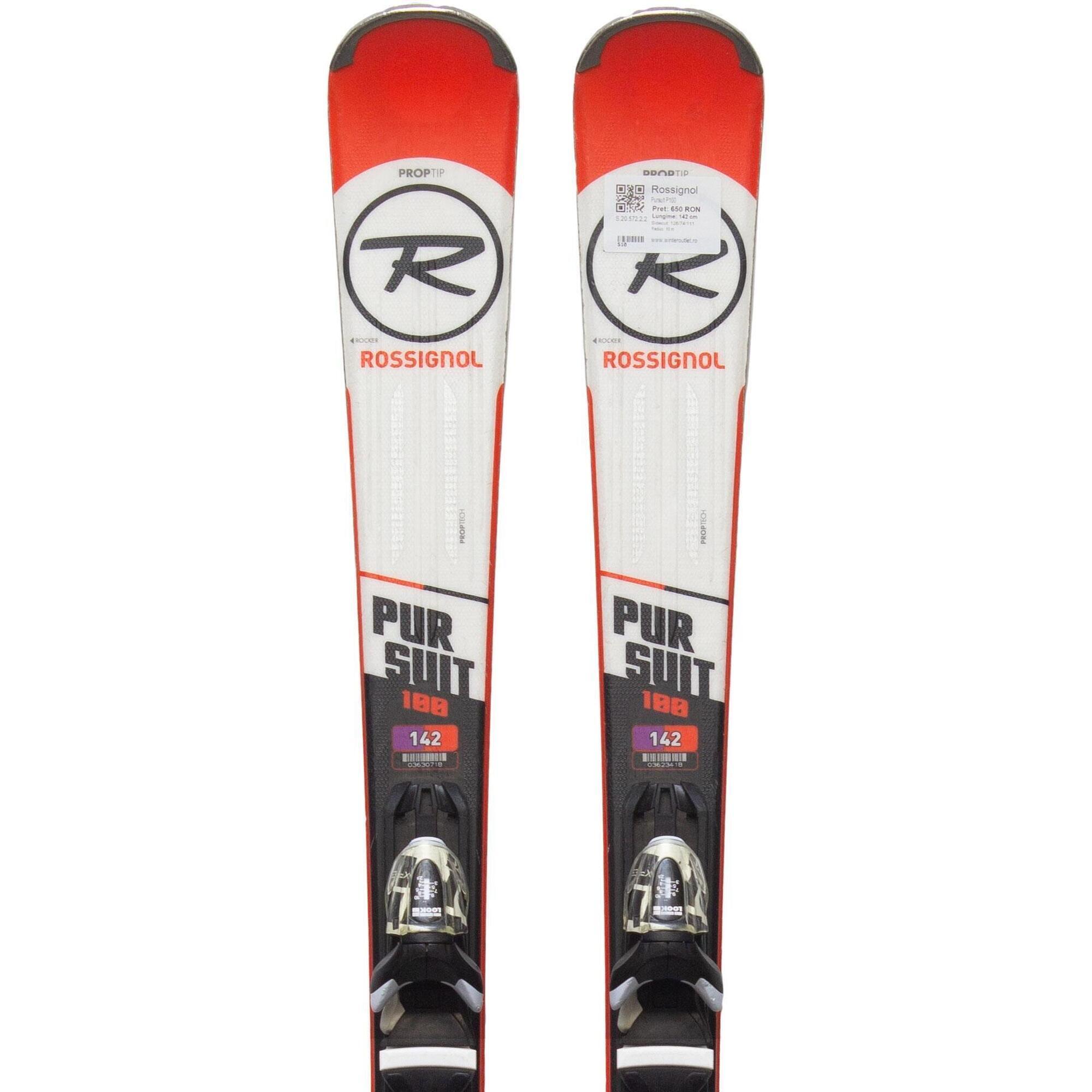 Second Life- Narty ROSSIGNOL Pursuit P100, 135 cm- Stan bardzo dobry