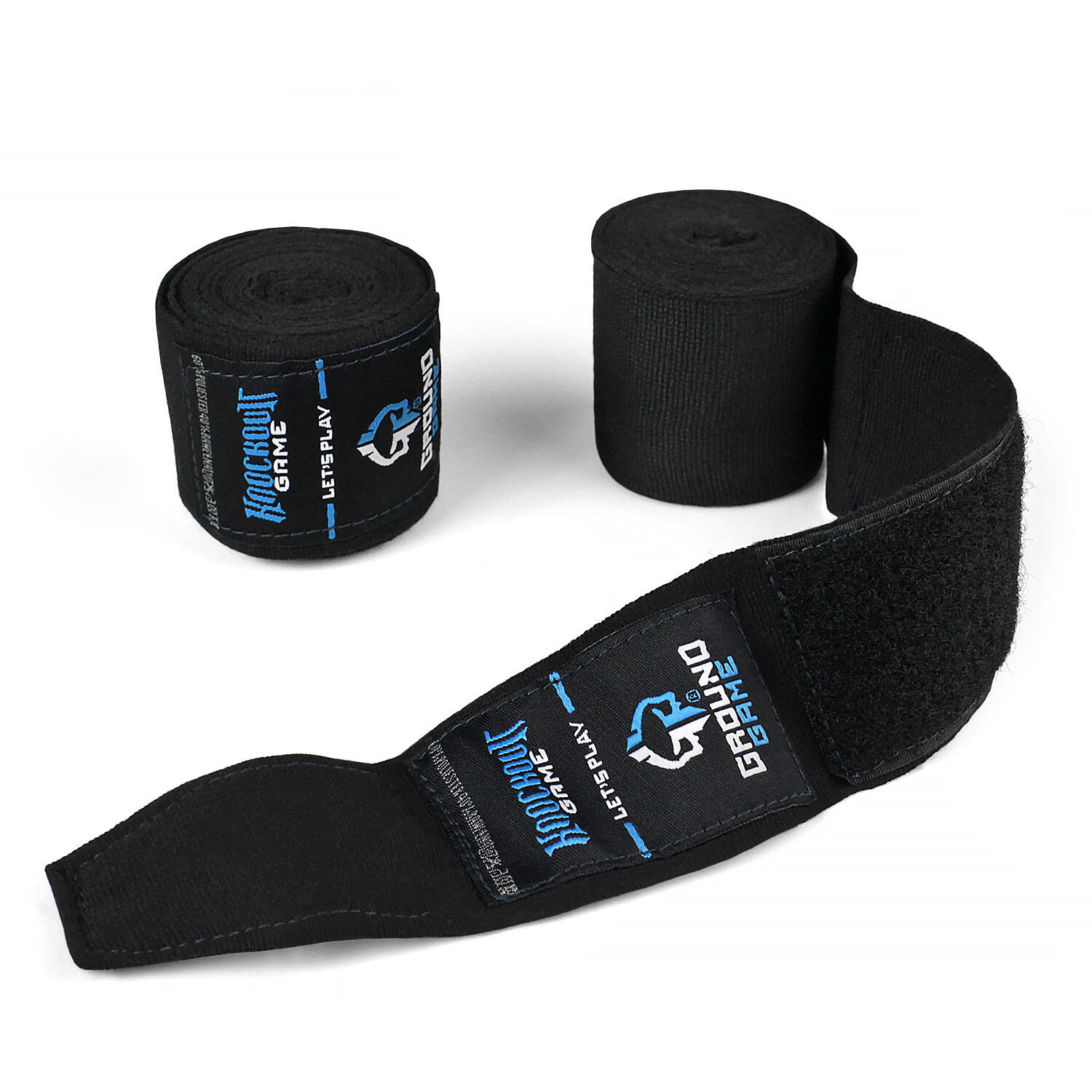 Bandaże bokserskie Ground Game Classic Czarne