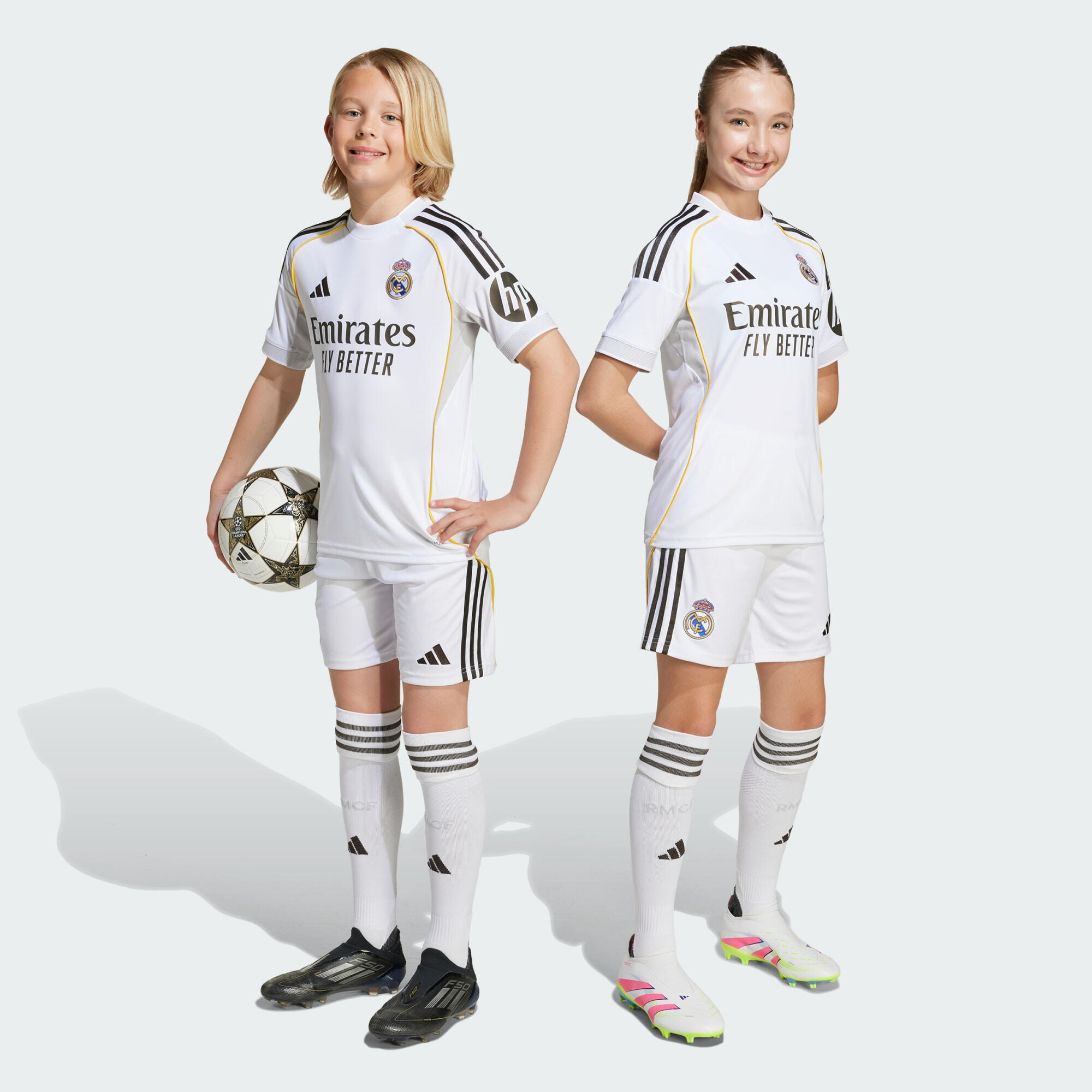 Zestaw Real Madrid 25/26 Home Youth Kids