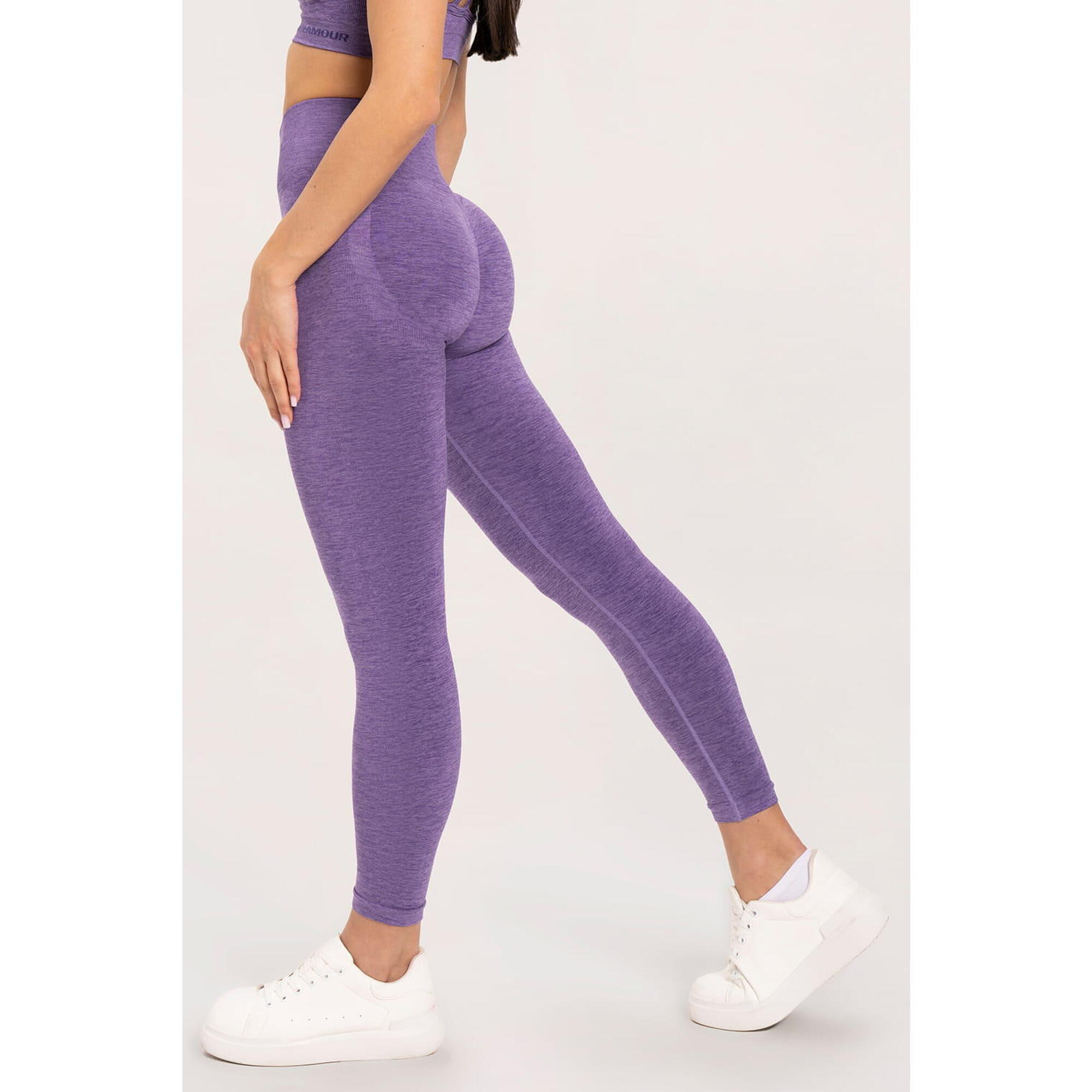 Legginsy fitness damskie Gym Glamour seamless push up