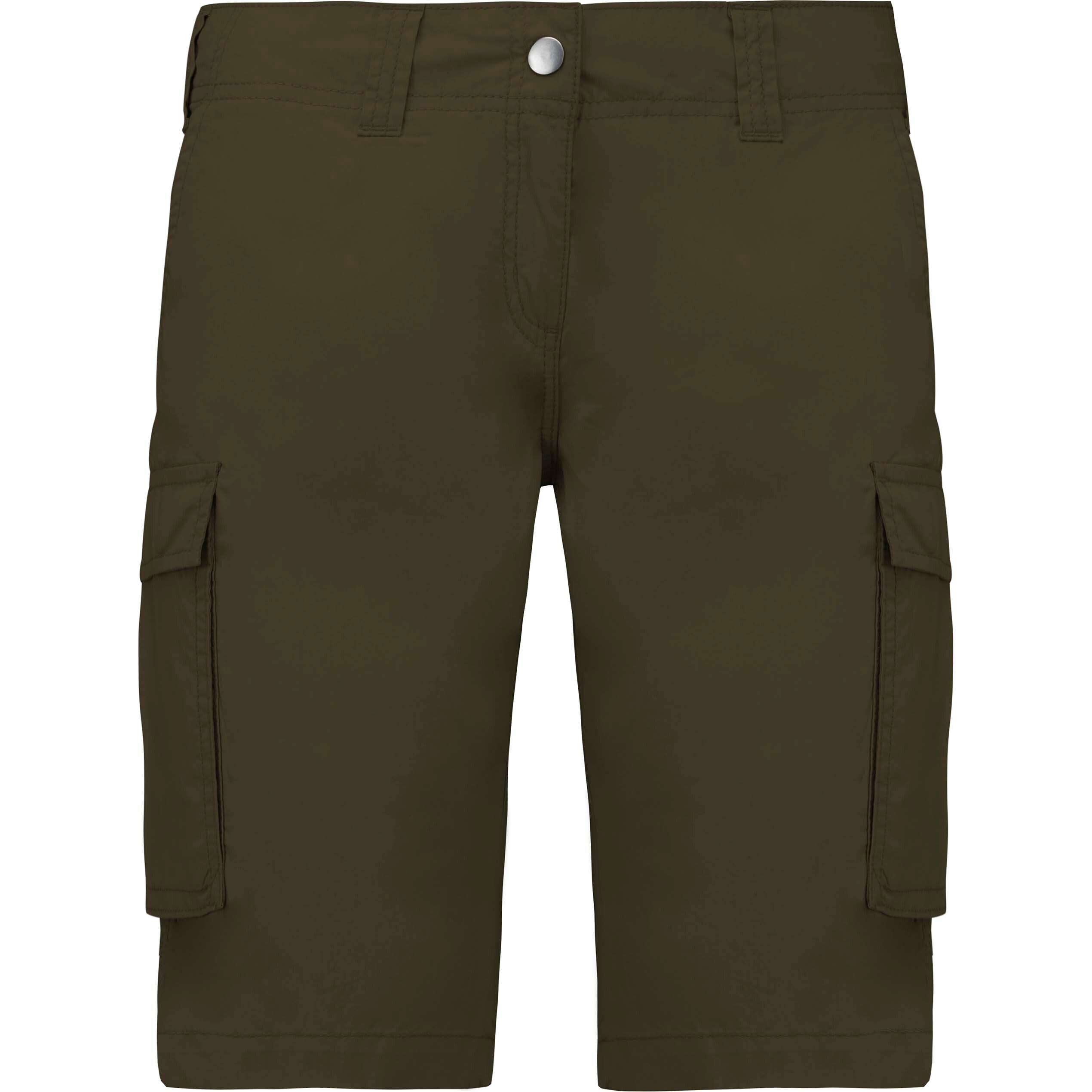 Krótkie spodenki damskie lekkie Kariban Multipoches