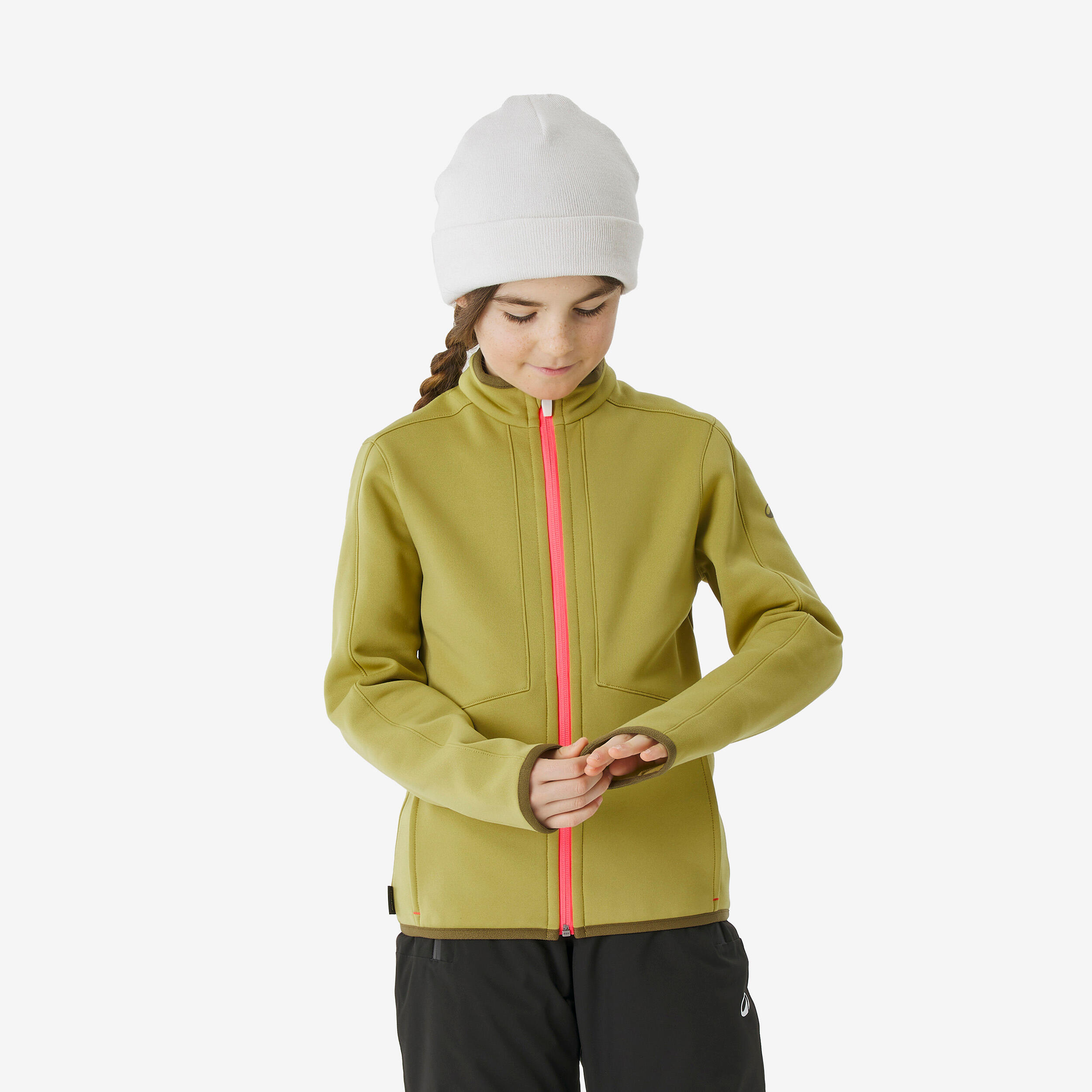 Bluza narciarska dla dzieci Quechua 500 zip