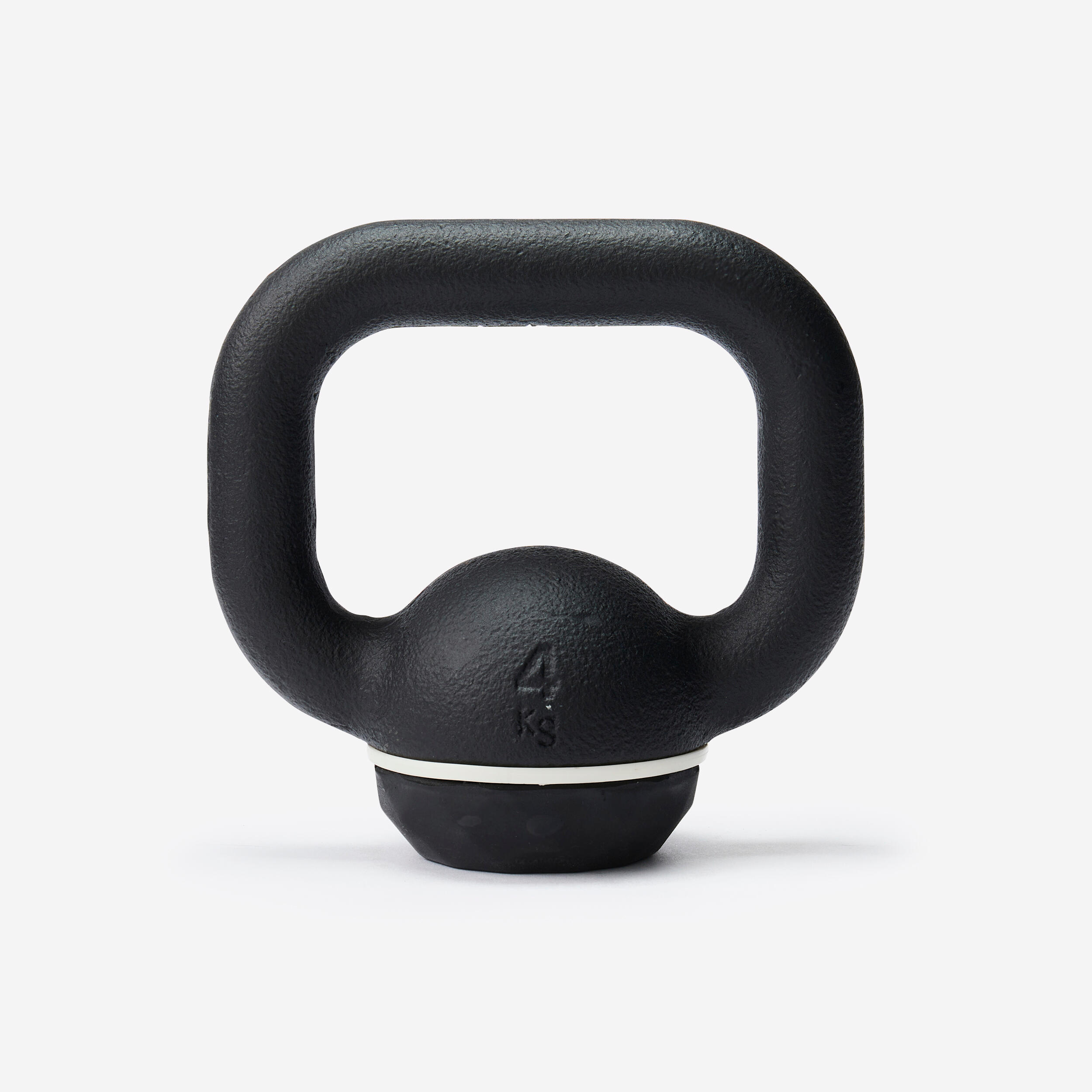 Kettlebell Corength 4 kg częściowo z recyklingowanego żeliwa.