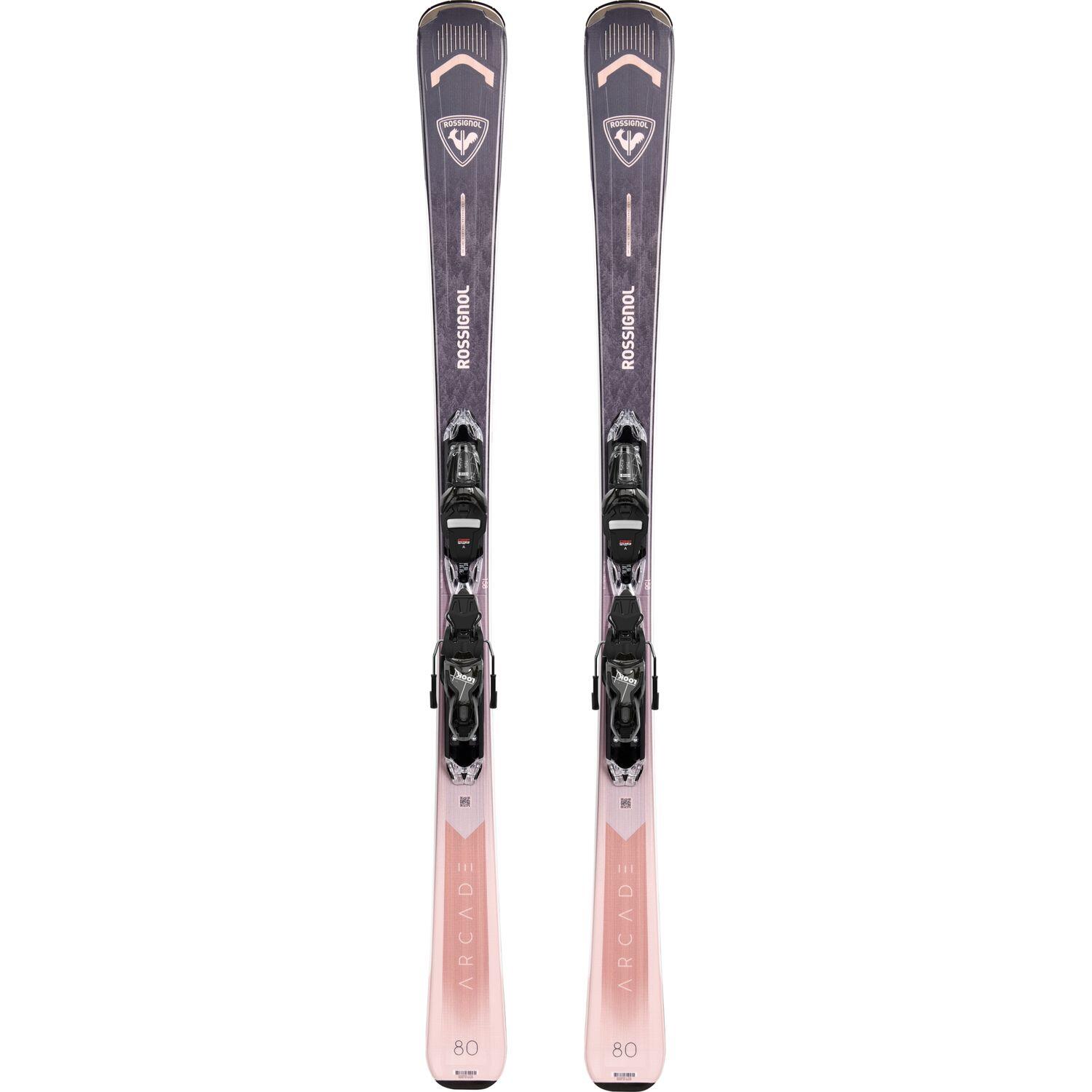 Sporty zimowe Allmountain Rossignol Arcade Womens 80 + XP10 Narty All Mountai...