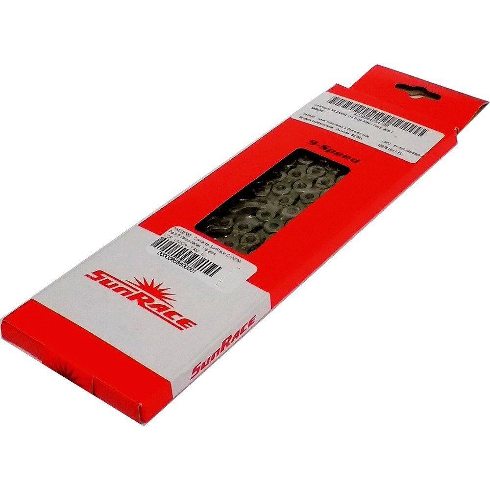 Łańcuch 9-Biegowy Cnm94 - Srebrny Niklowany