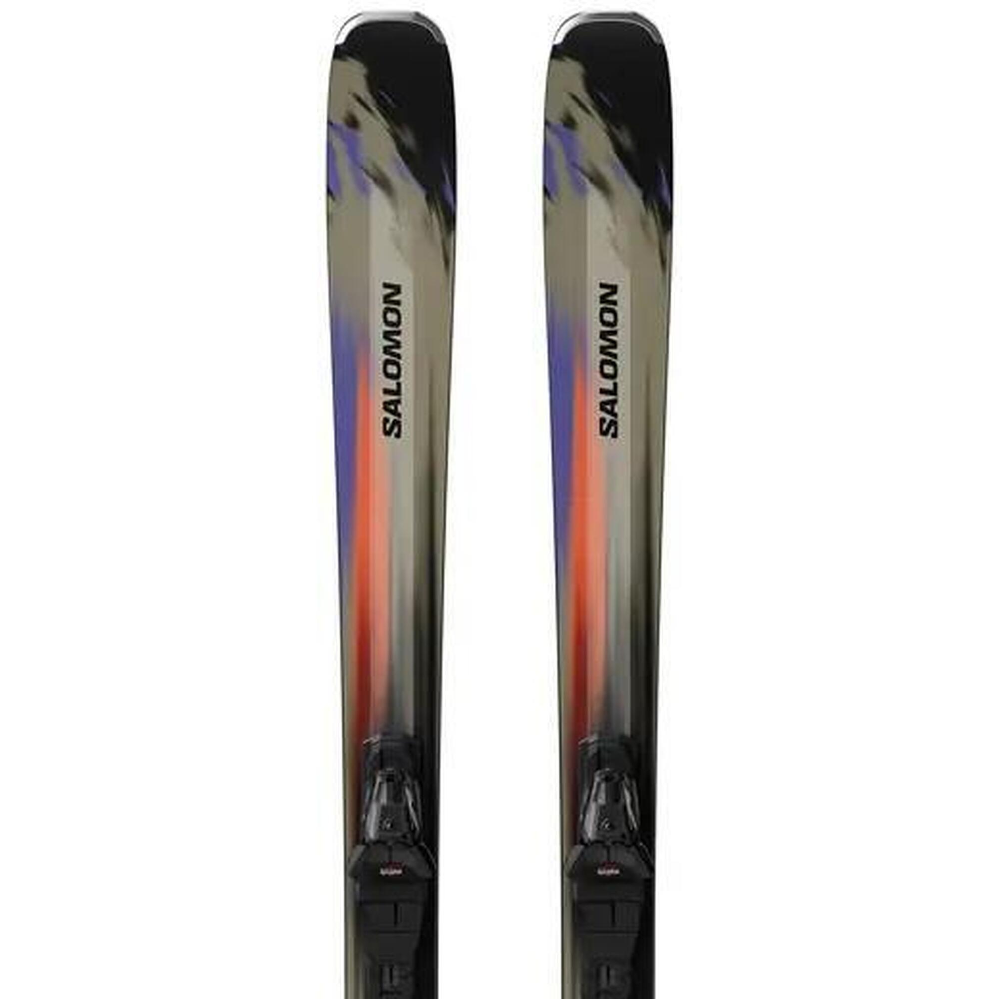 Sporty zimowe Allmountain Salomon E Stance 80 + M10 GW Narty All Mountain - 1...