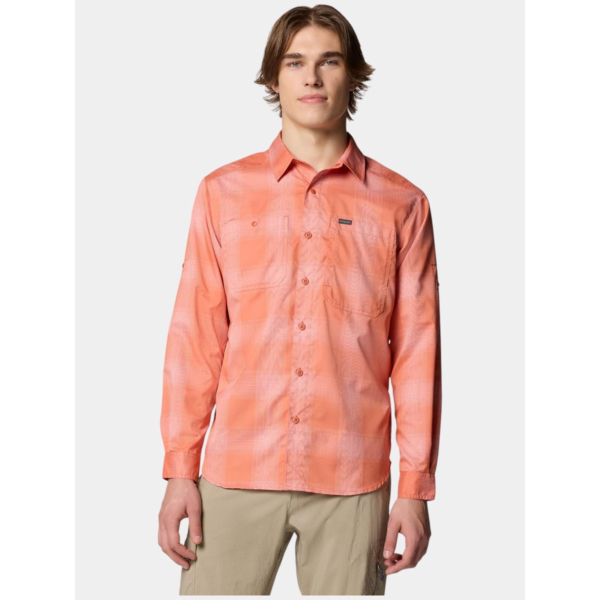 Koszulka turystyczna męska Columbia Silver Ridge Utility Lite Plaid