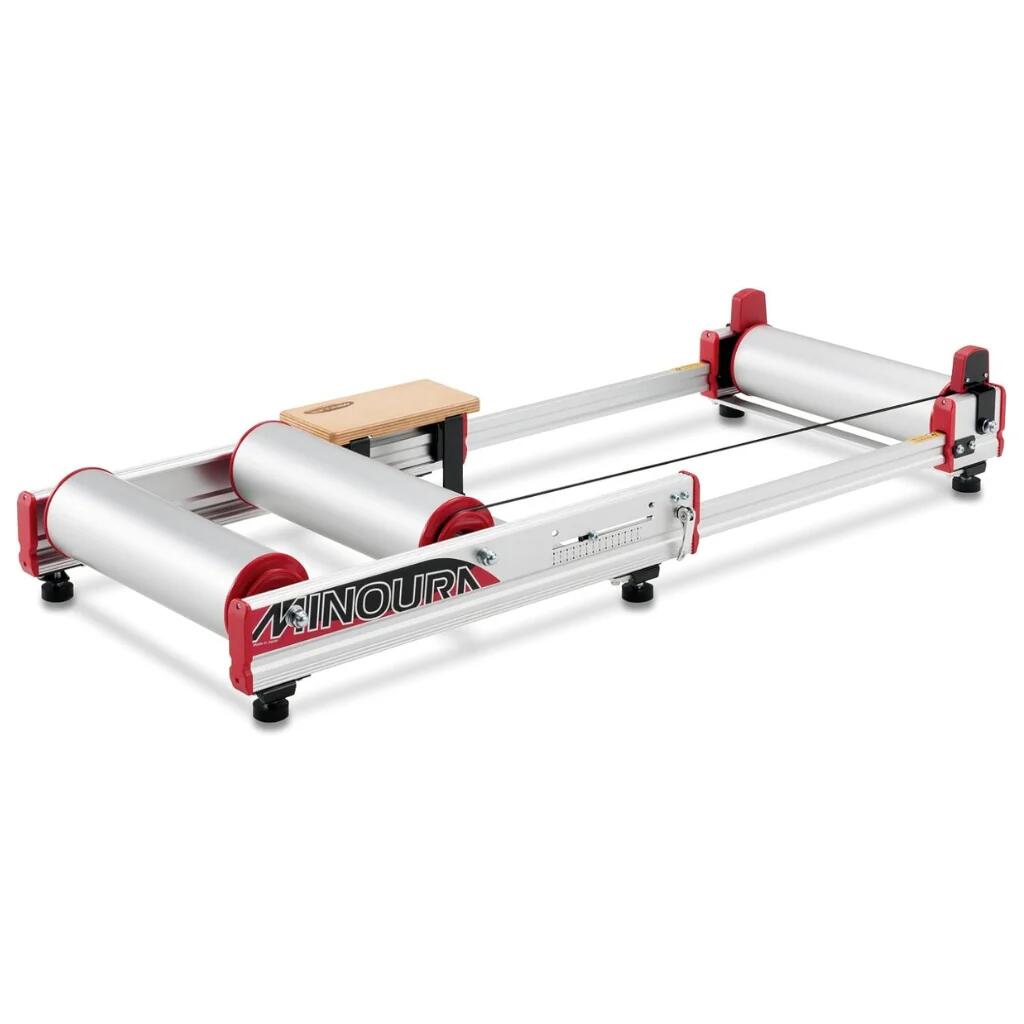 Trenażer na rolkach do rowerów szosowych Minoura R720 Elite