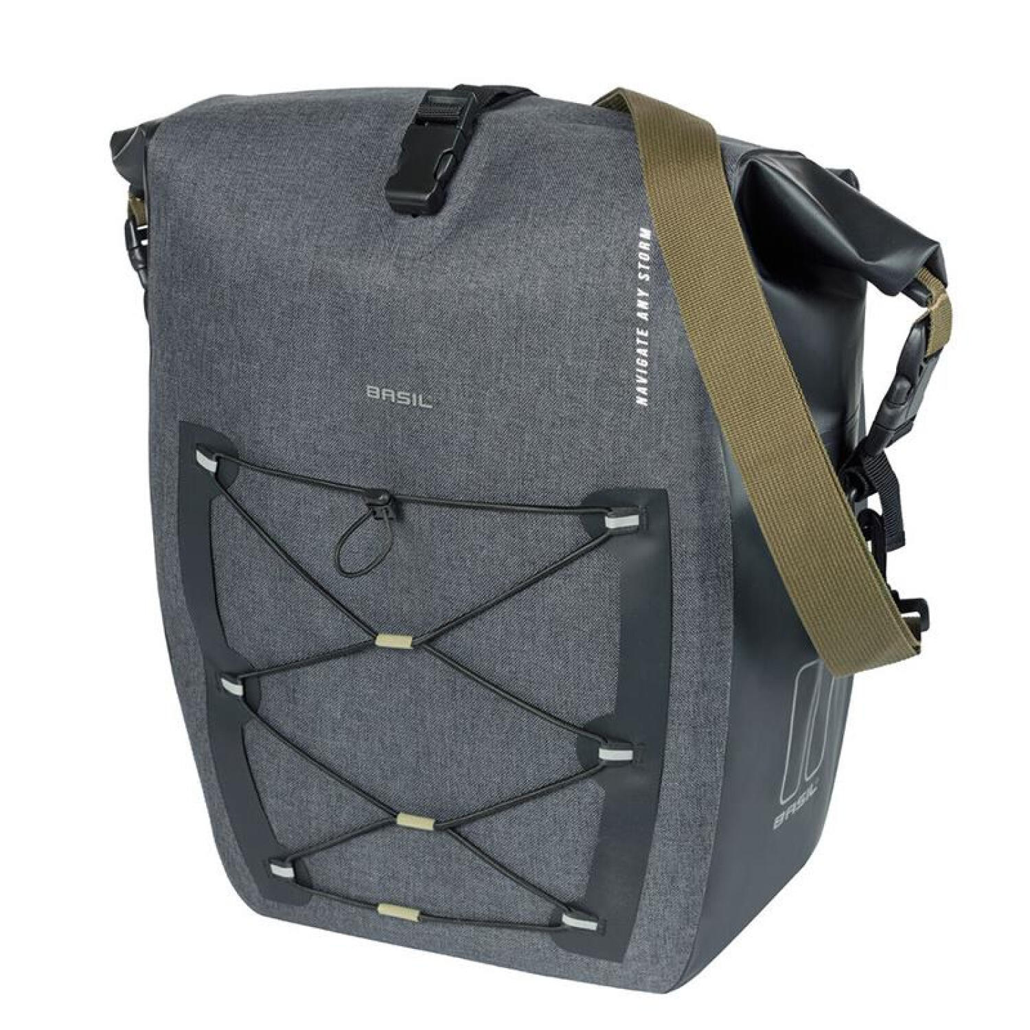 Duża torba na ramę Basil Navigator Storm