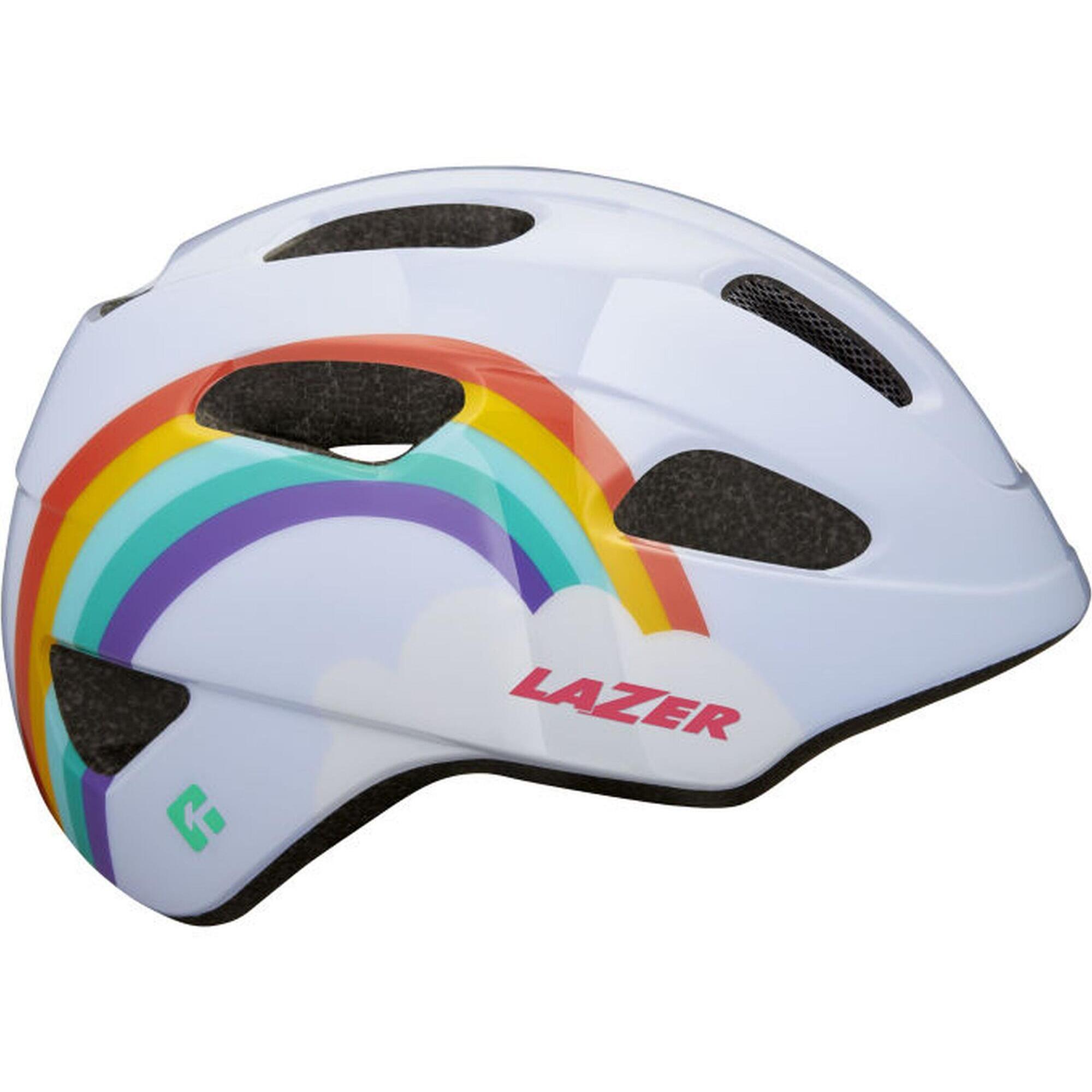 Dziecięcy kask rowerowy PNut KinetiCore, Rainbow