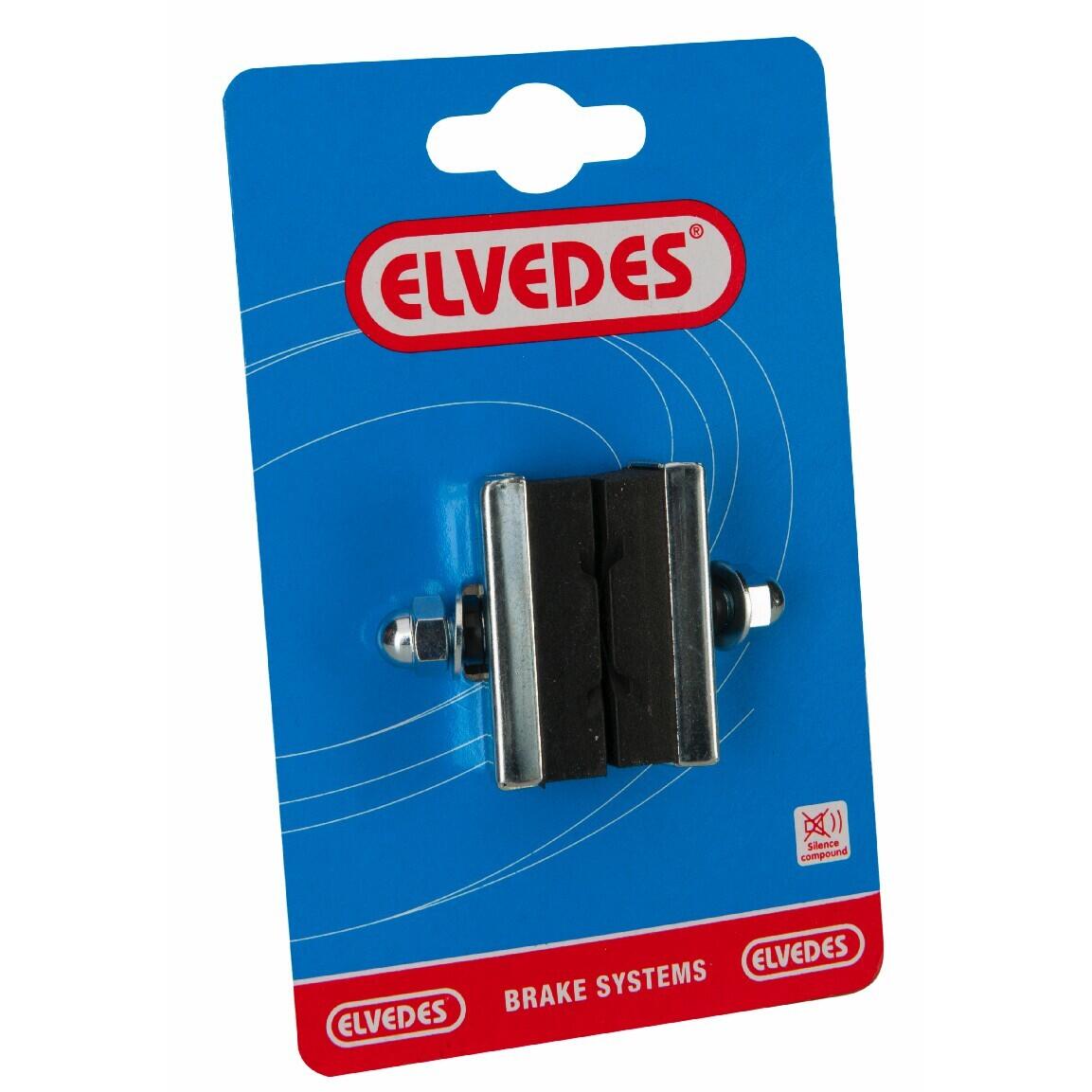 Para klocków hamulcowych Elvedes Caliper X-groove Design