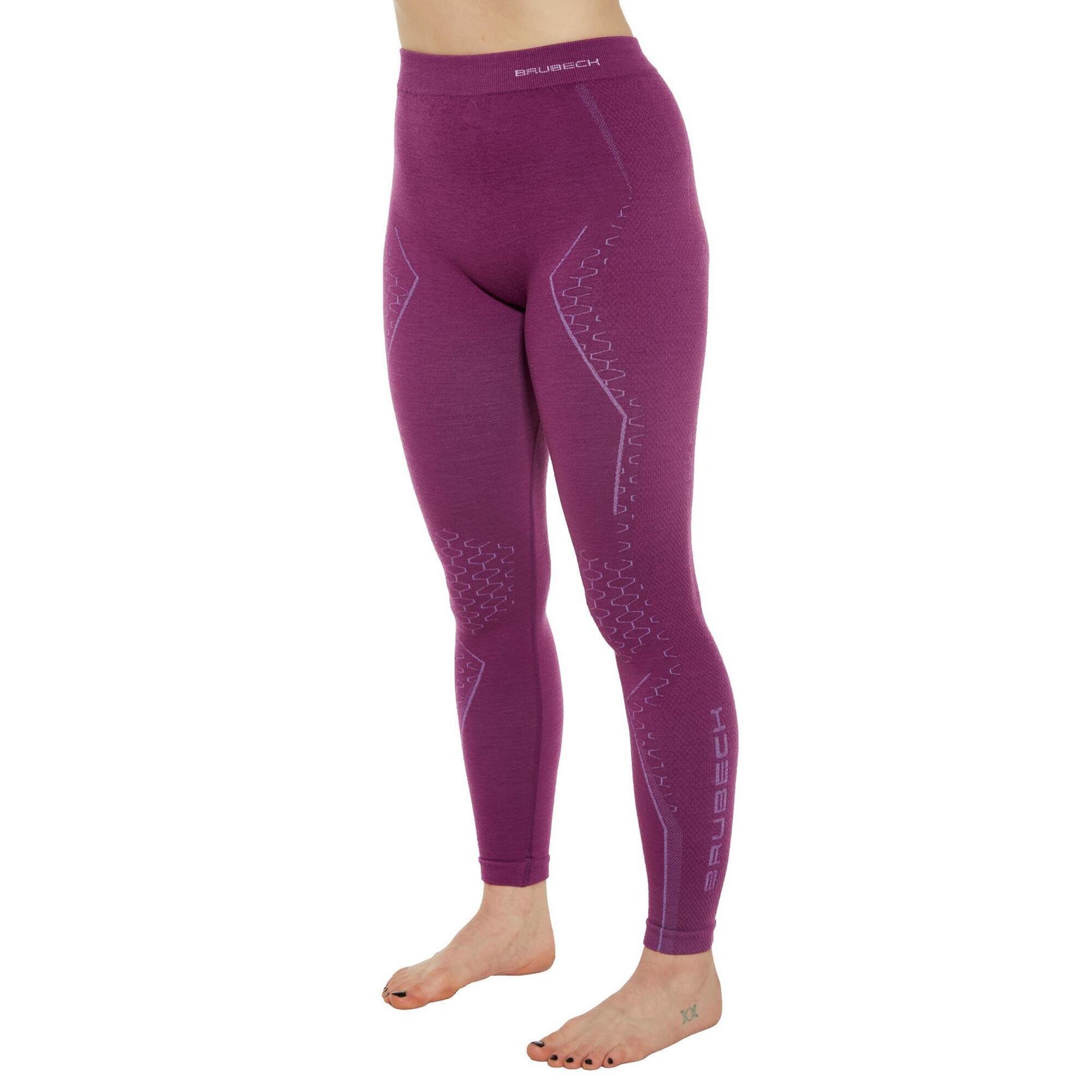 Spodnie damskie wełniane Brubeck EXTREME MERINO