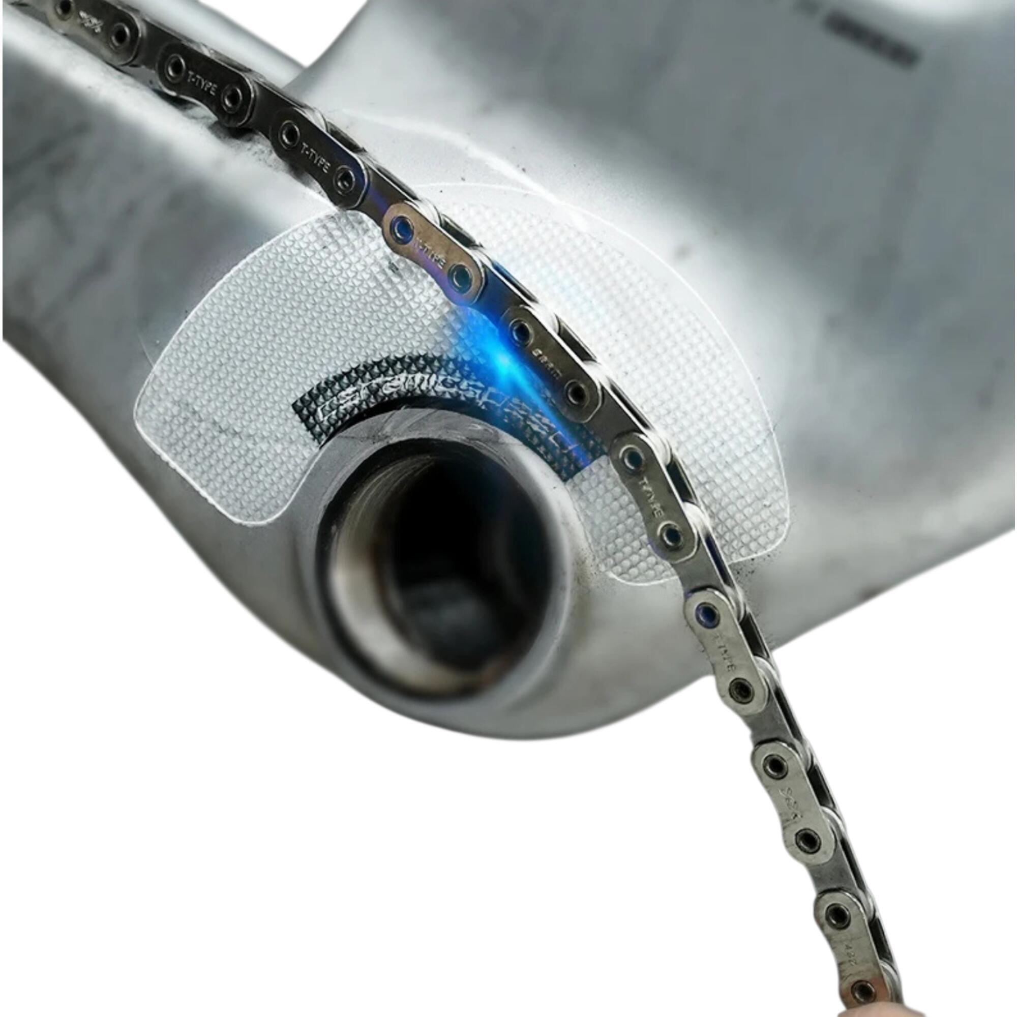 Uniwersalne naklejki ochronne ramy i suportu 5 stref 3D