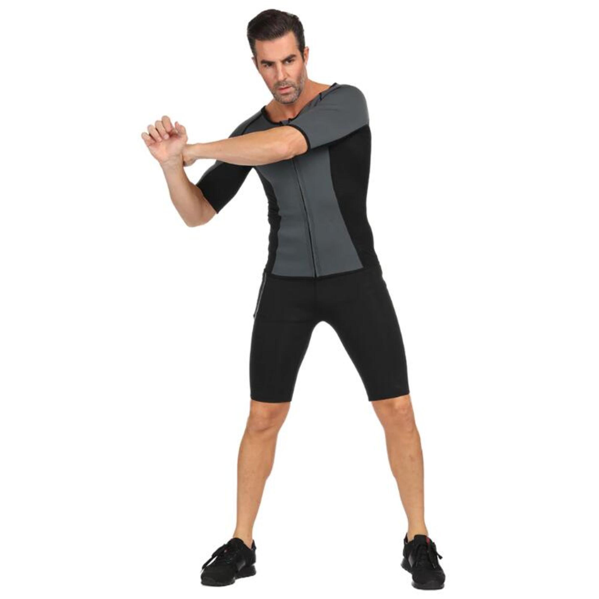 Kostium fitness neoprenowy wyszczuplający dla mężczyzn SlimBody