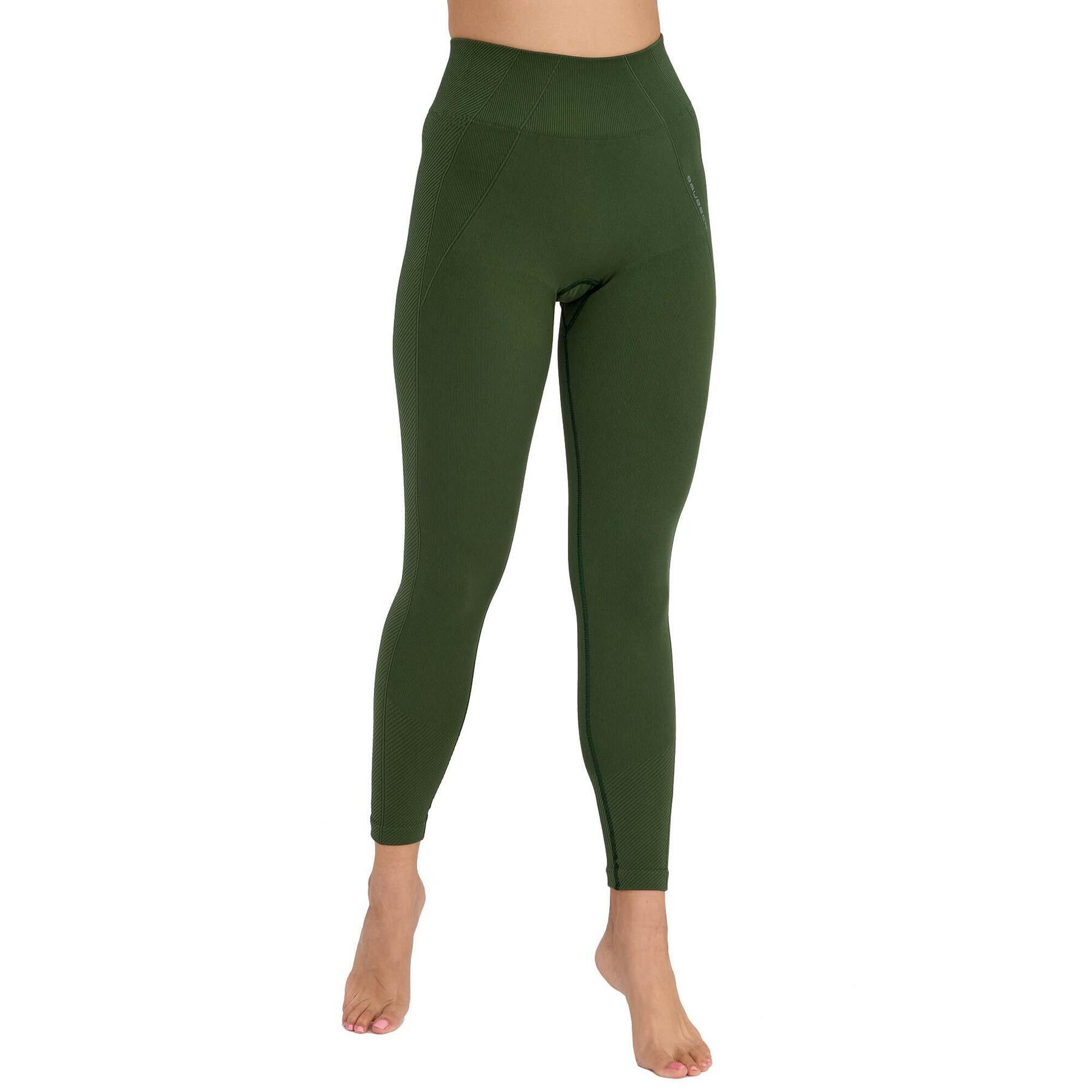 Legginsy damskie z wysokim stanem Brubeck CASUAL