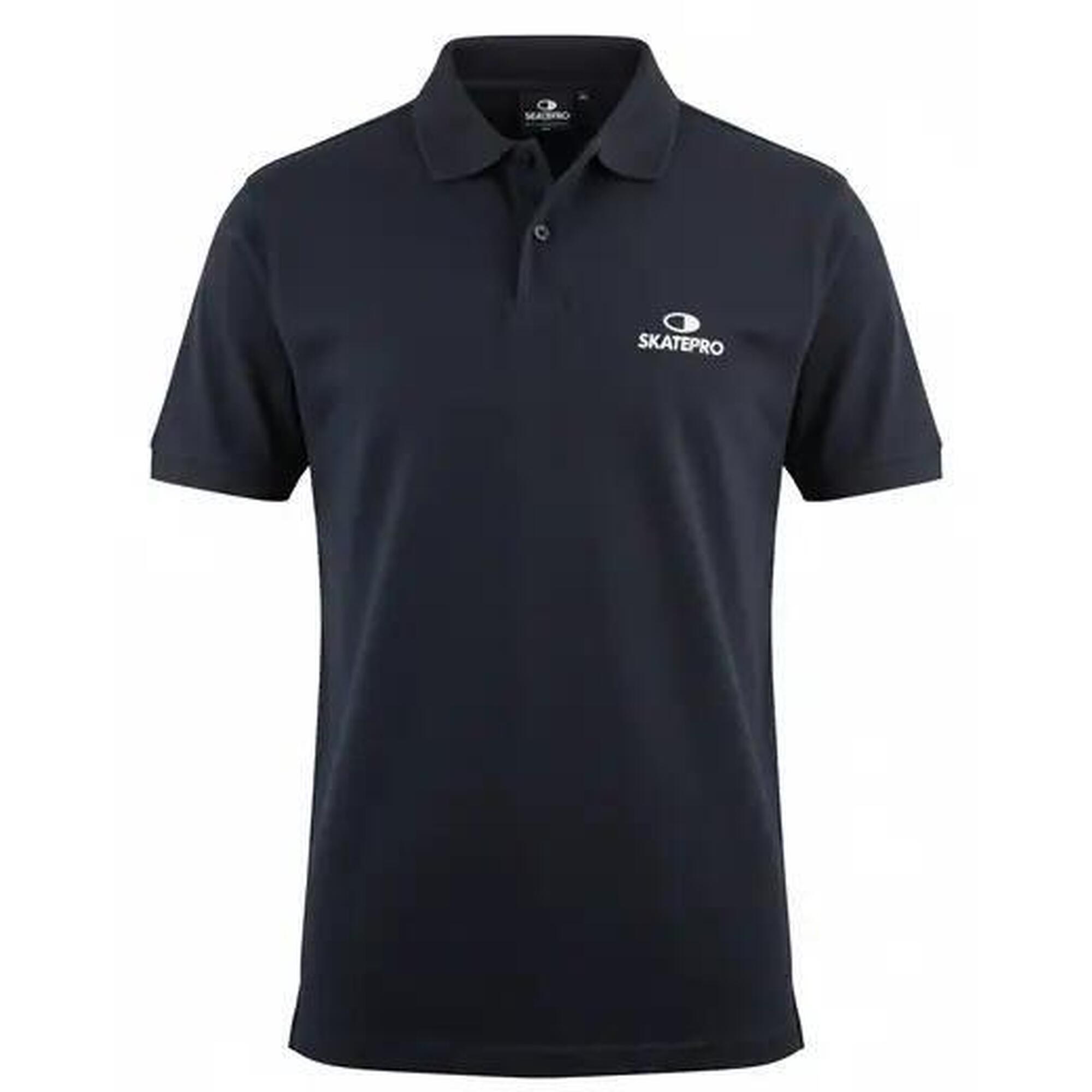 Odzież T-shirts unisex SkatePro Heavy Polo Koszulka - S - Czarny