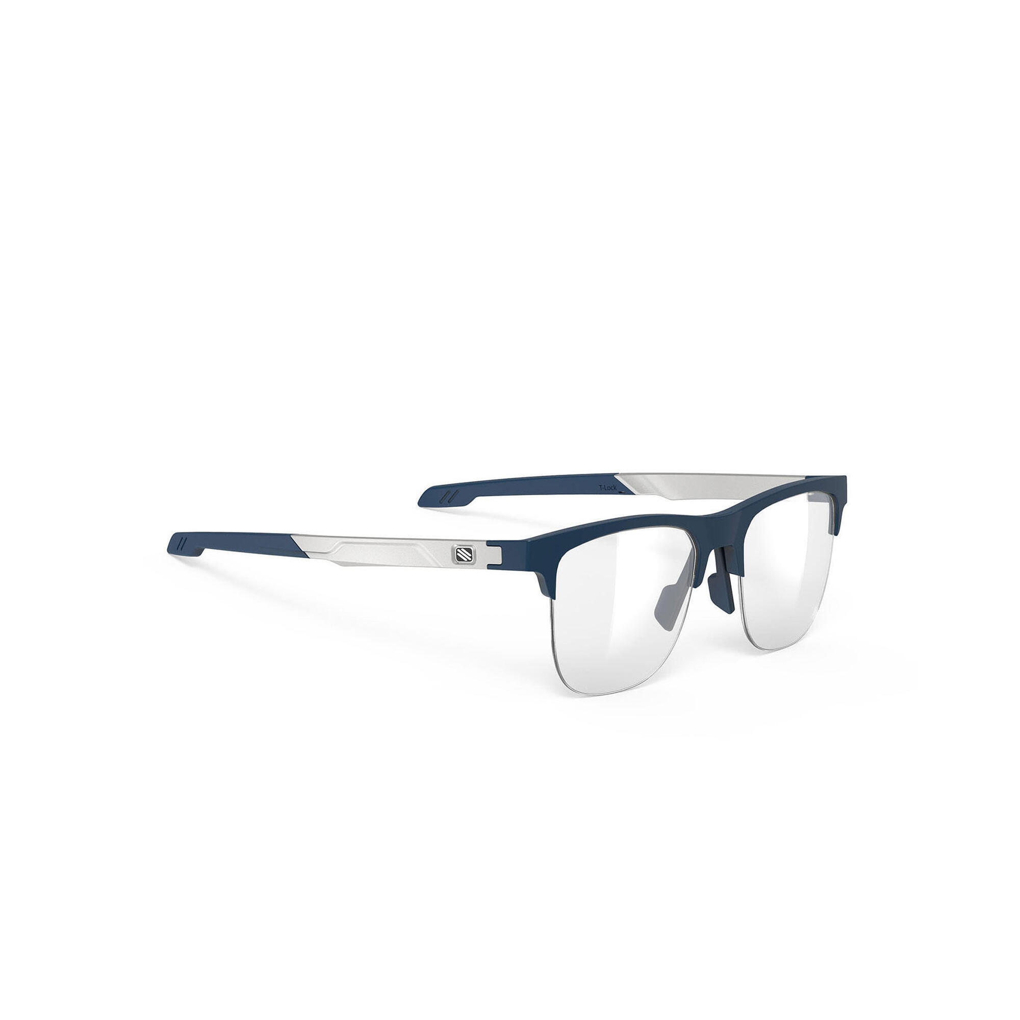 Okulary Rudy Project INKAS XL HALF RIM Blue Navy Matte SHAPE B - DEMO LENS