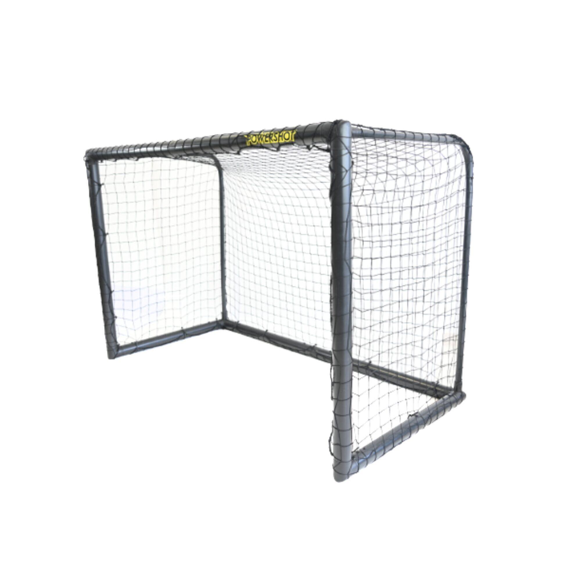 Bramka do piłki nożnej 1,8x1,2m BLACK EDITION+ścianka do strzelania,piłka,torba