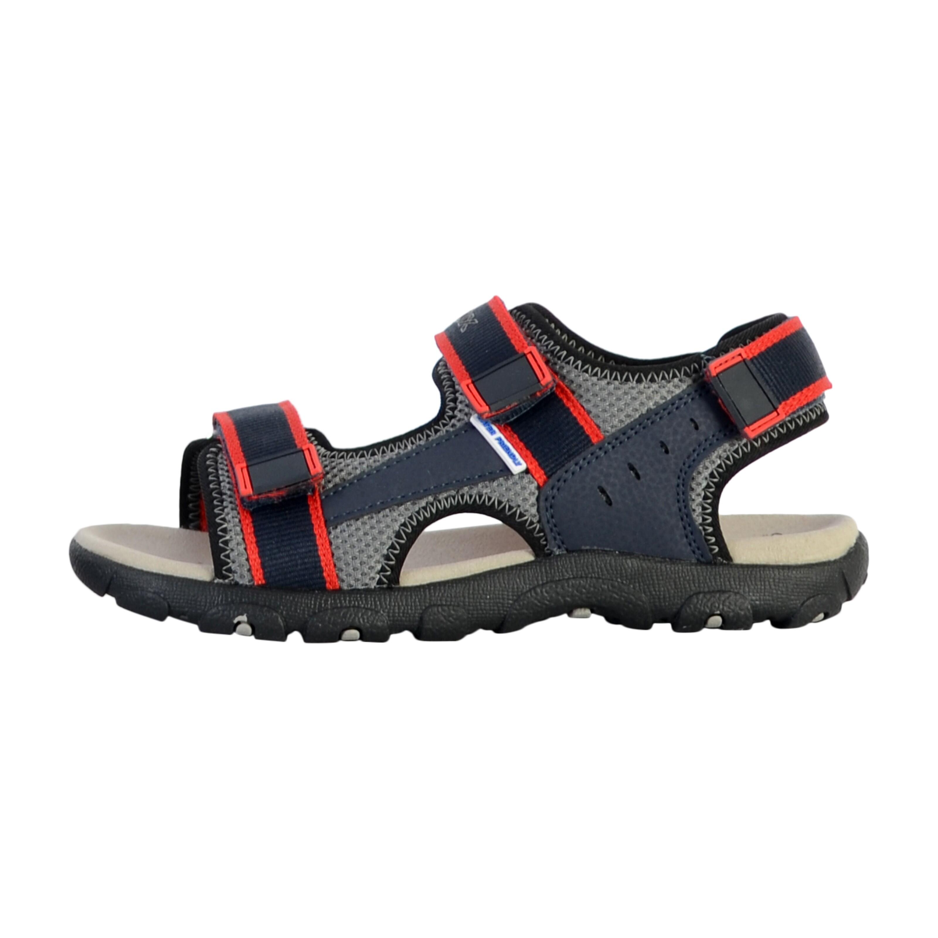Sandały GEOX JR SANDAL STRADA A Czerwony