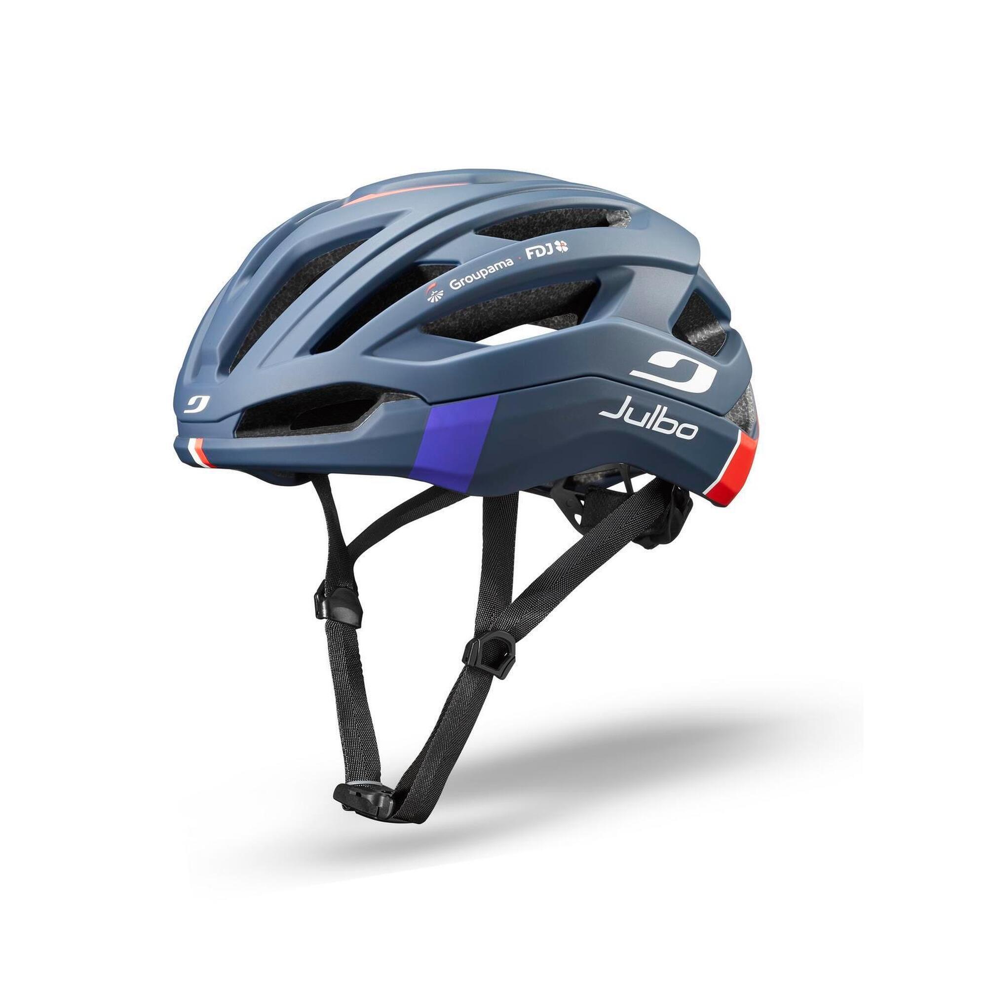 Kask rowerowy Julbo Fast Lane Groupama-FDJ - niebieski