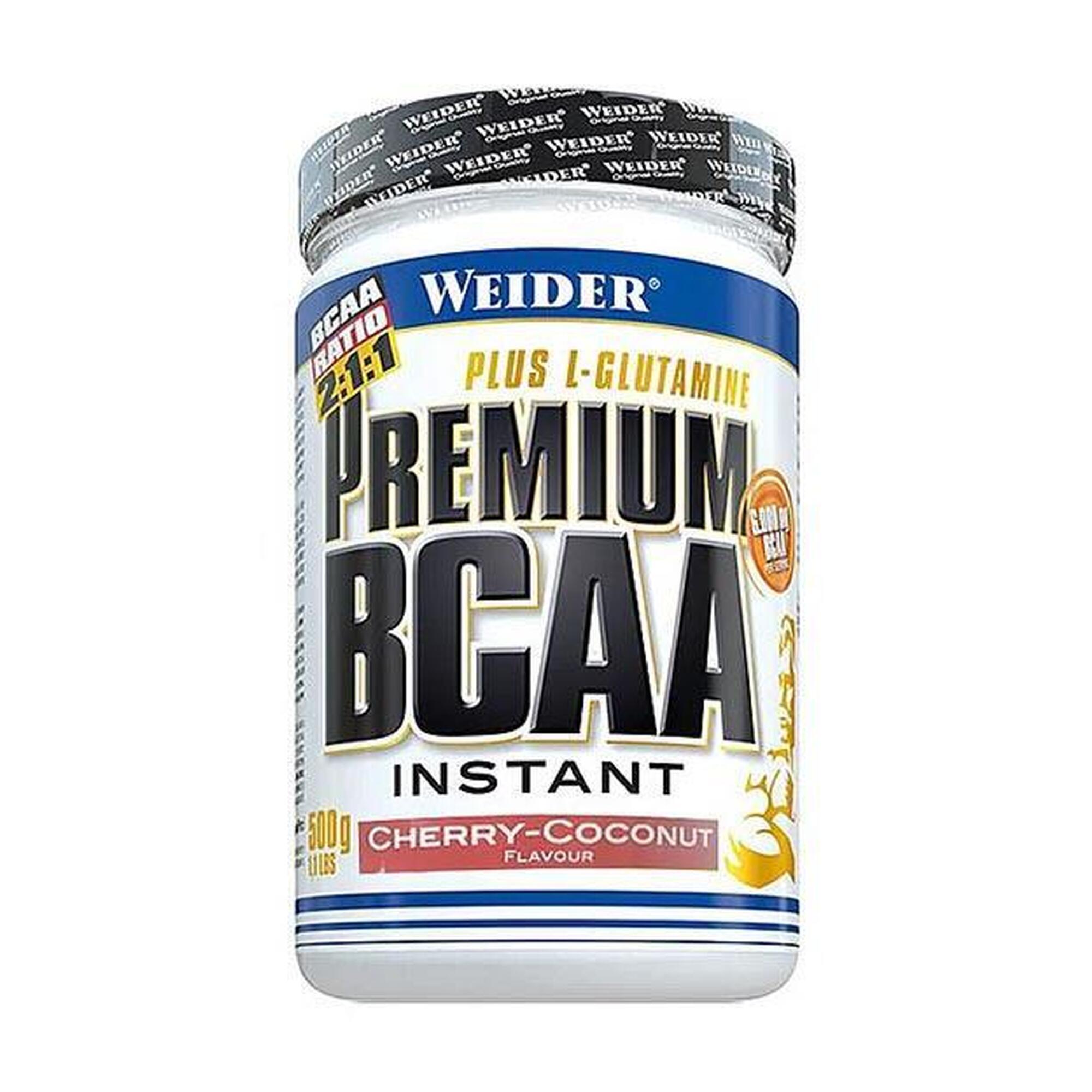 Aminokwasy Weider Premium BCAA 2:1:1 500g Cherry