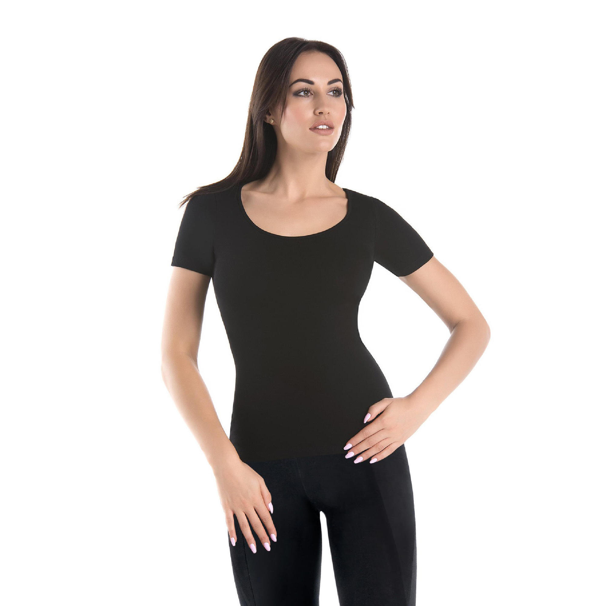 T-shirt damski bawełniany Teyli Solky