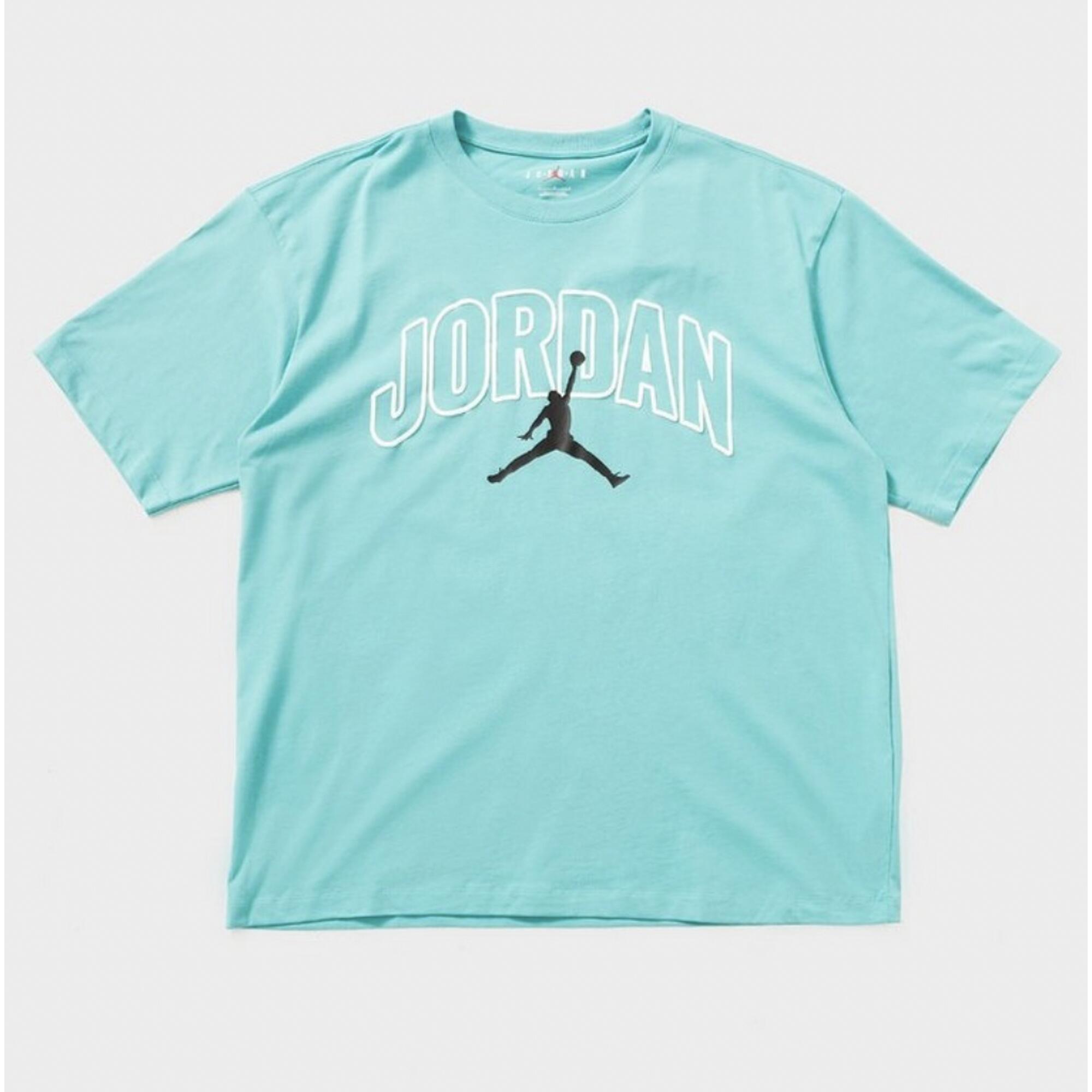 Koszulka męska Air Jordan Brooklyn Arch Logo T-shirt Washed Teal - IB7347-392