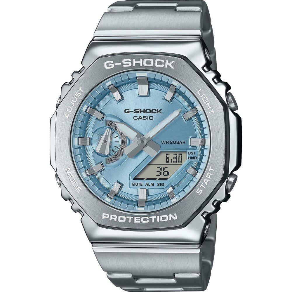Zegarek Męski Casio G-Shock OAK G-STEEL LIGHT BLUE