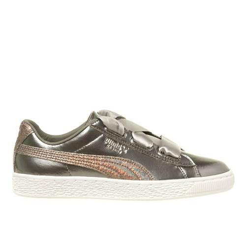Buty do chodzenia dla dzieci Puma Basket Heart Lunar Lux JR