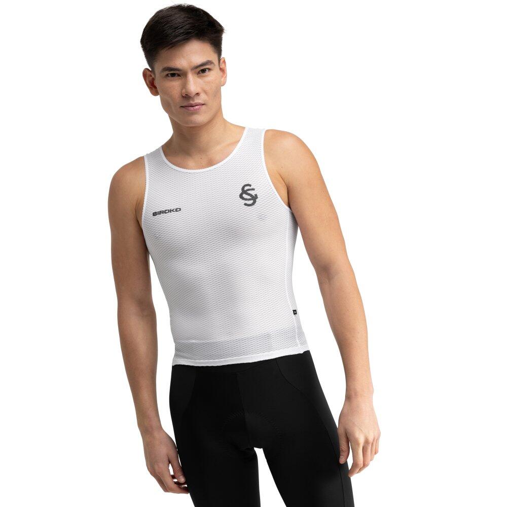 Męska rowerowa podkoszulka potówka Real Sporting de Gijón x Siroko Kolarstwo