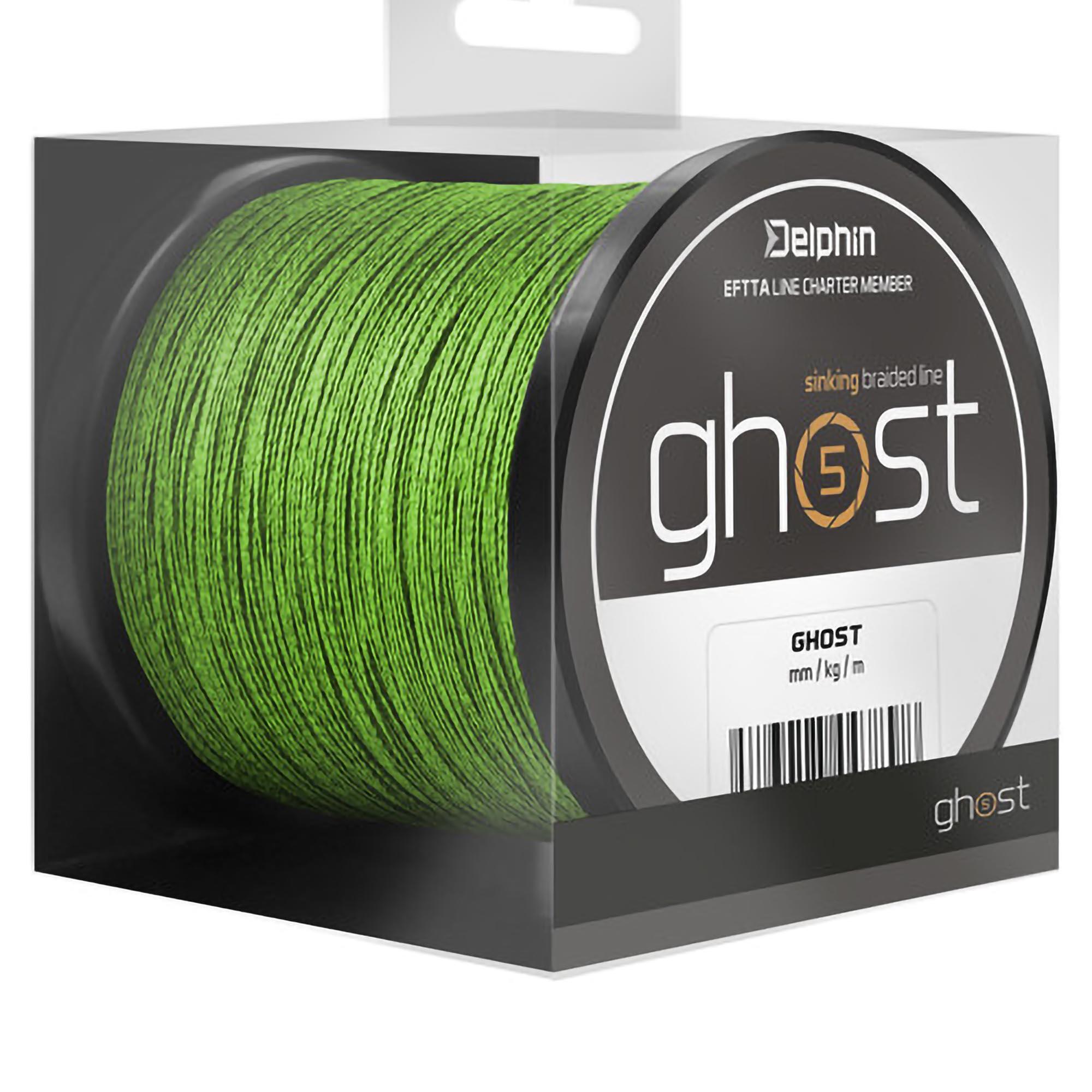 Plecionka Karpiowa Tonąca Delphin Ghost 4+1 0,33 Mm 600 M