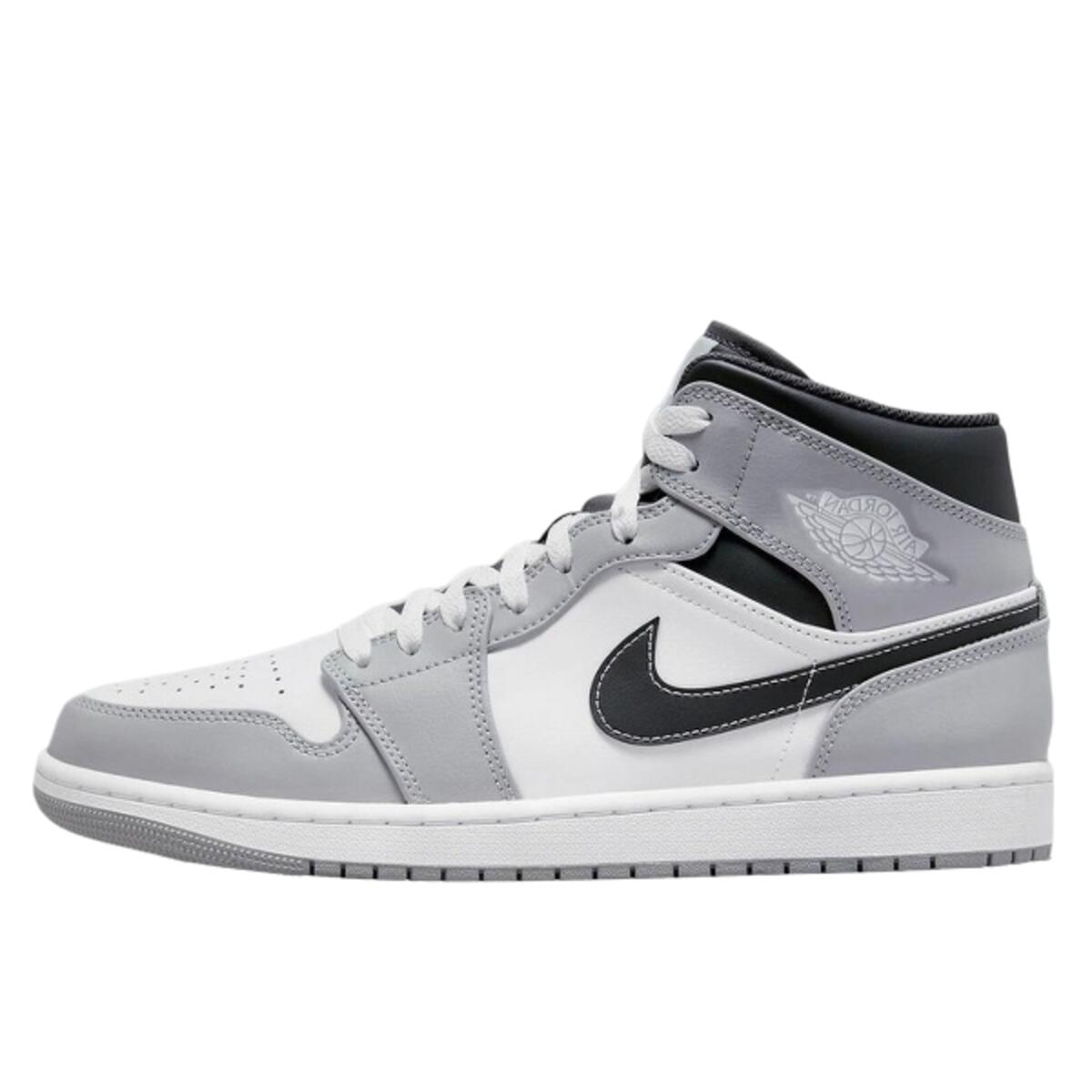 Buty do chodzenia dla dorosłych Air Jordan 1 Mid Light Smoke Grey Anthracite