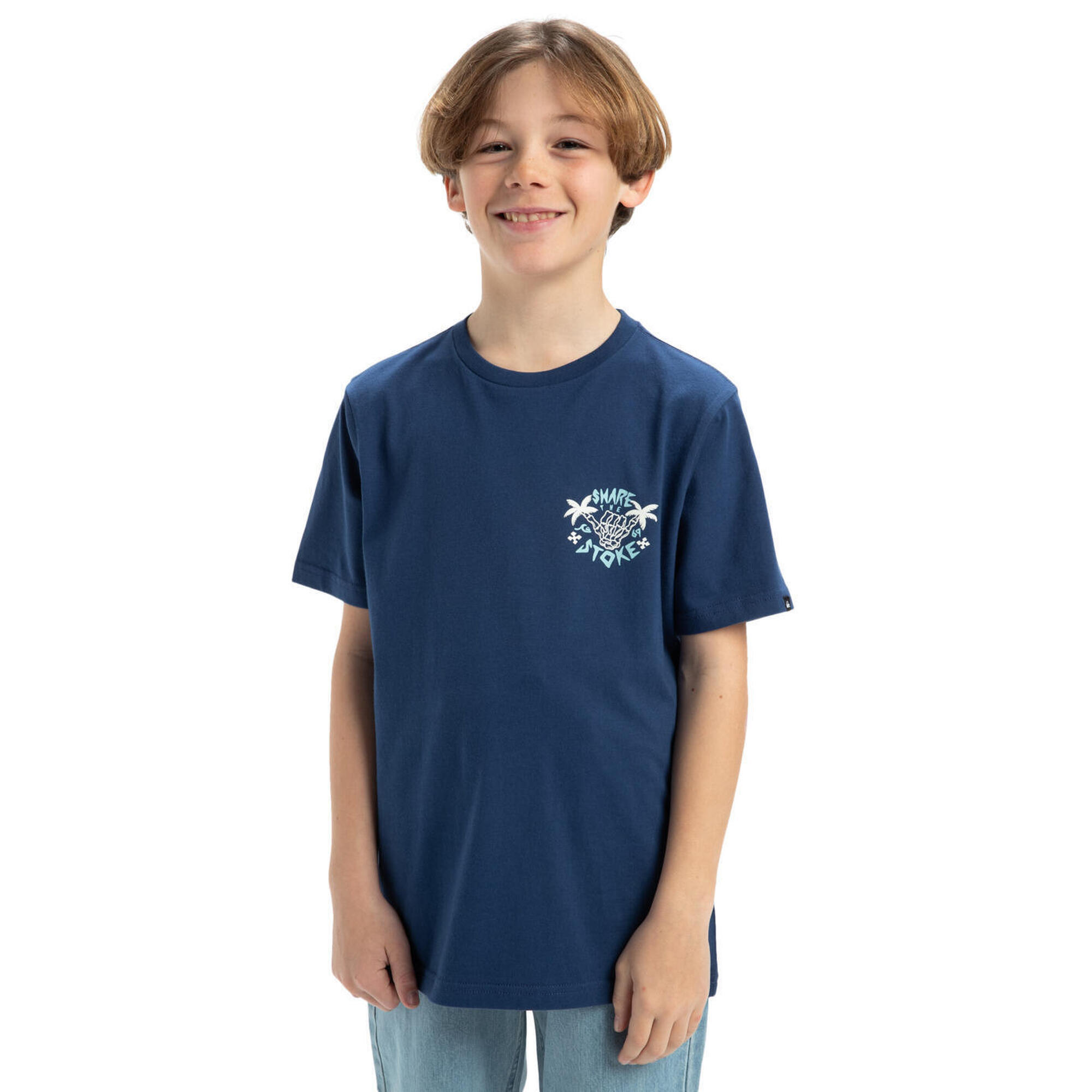Koszulka z krótkim rękawem dla Chłopców EV SHARE THE STOKE