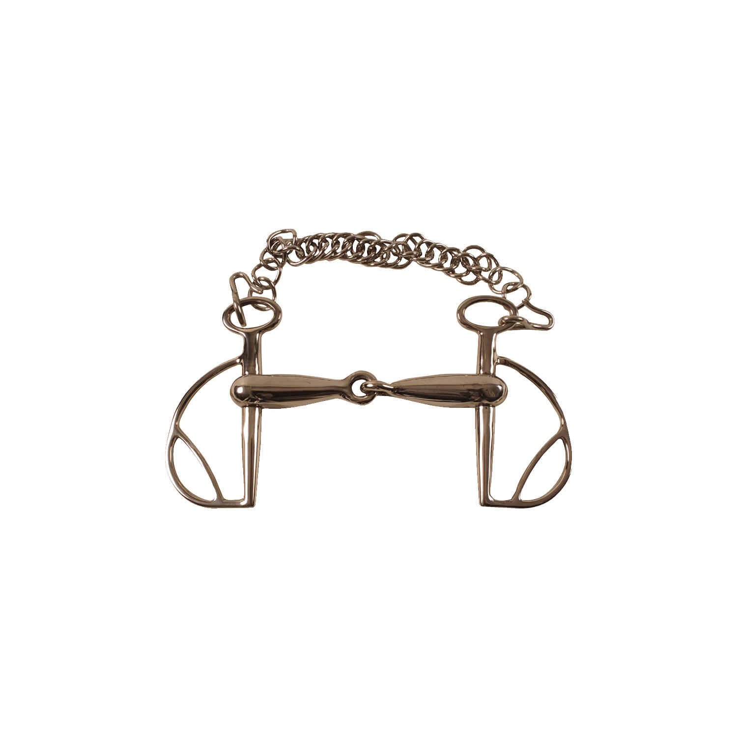 Hiszpański przegubowy gryzak snaffle