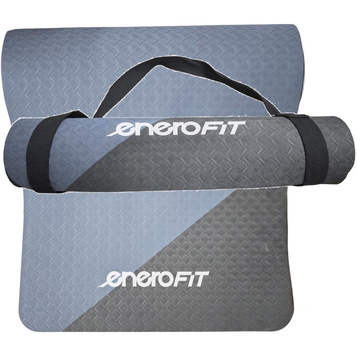 Mata fitness nero Fit TPE antypoślizgowa