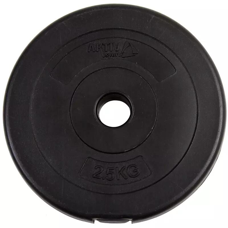 Gumowa talerz wagi Aktivsport 2,5 kg 31 mm