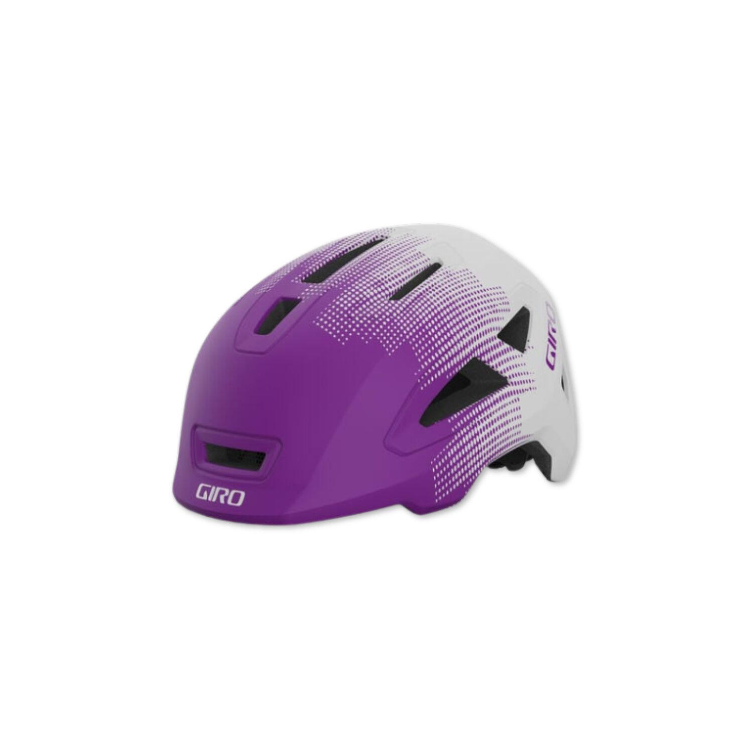 Kask rowerowy dla dzieci Giro Scamp™ Mips Purple Towers